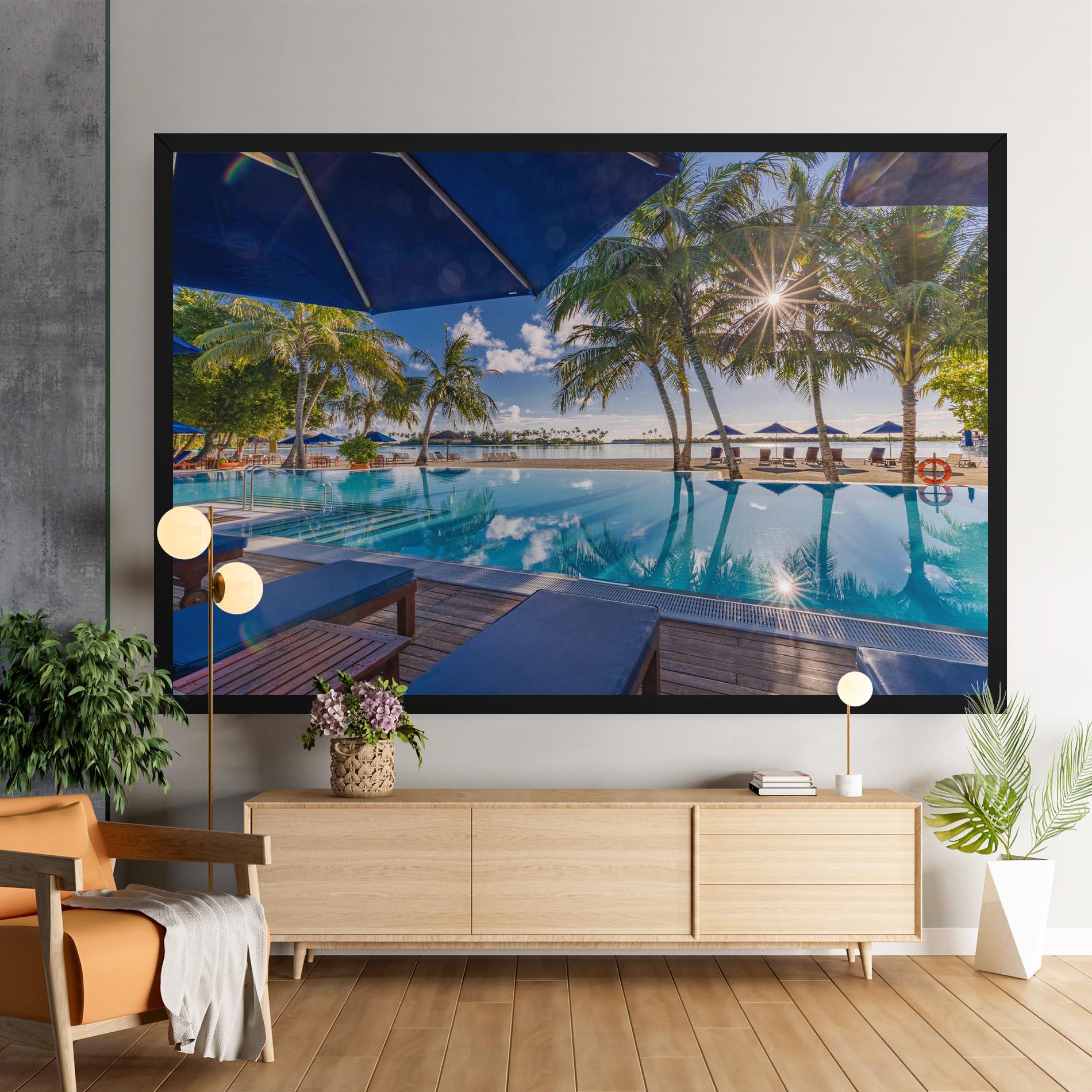 Leinwandbild Fantastic Summer Mood mockup 9