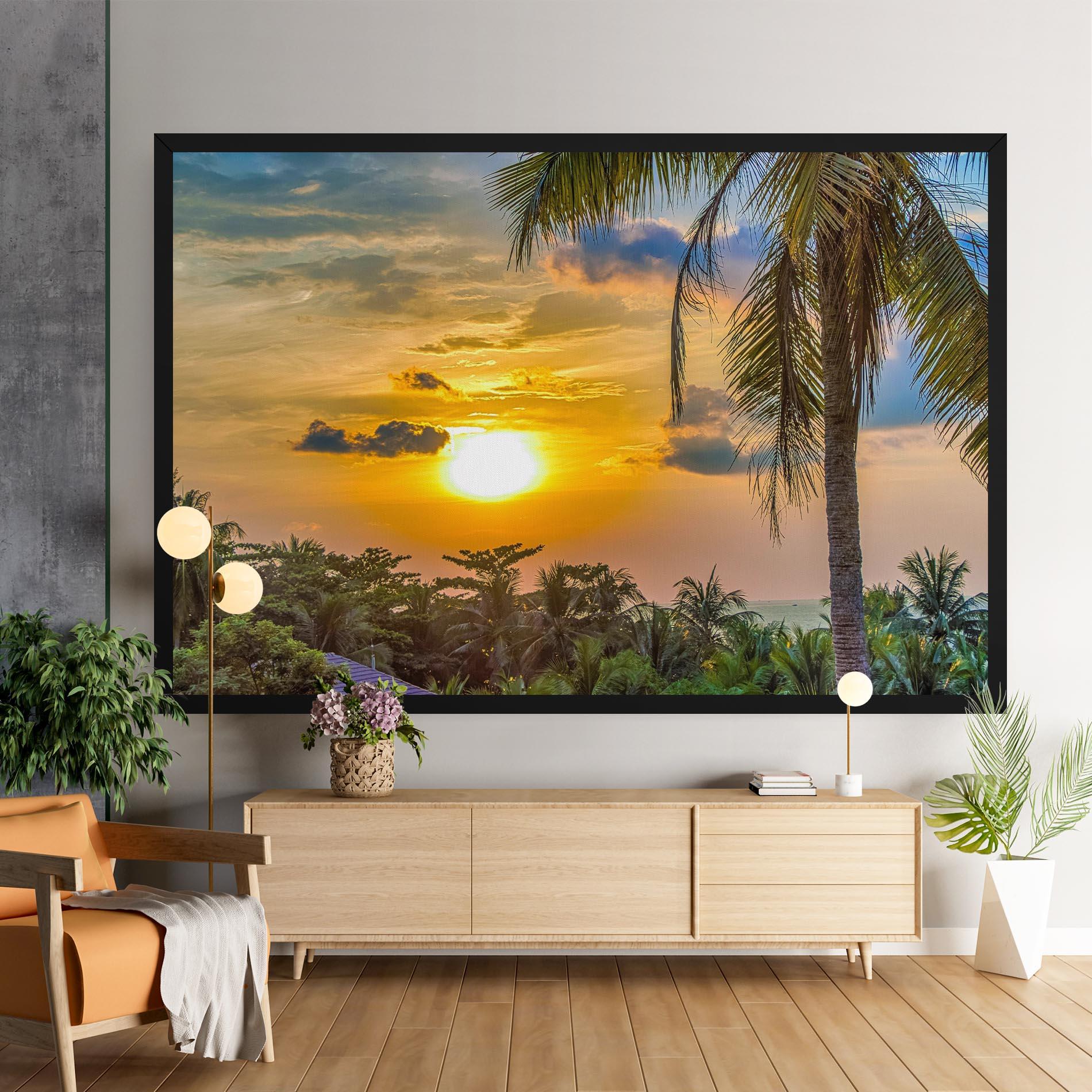 Leinwandbild Summer View mockup 9