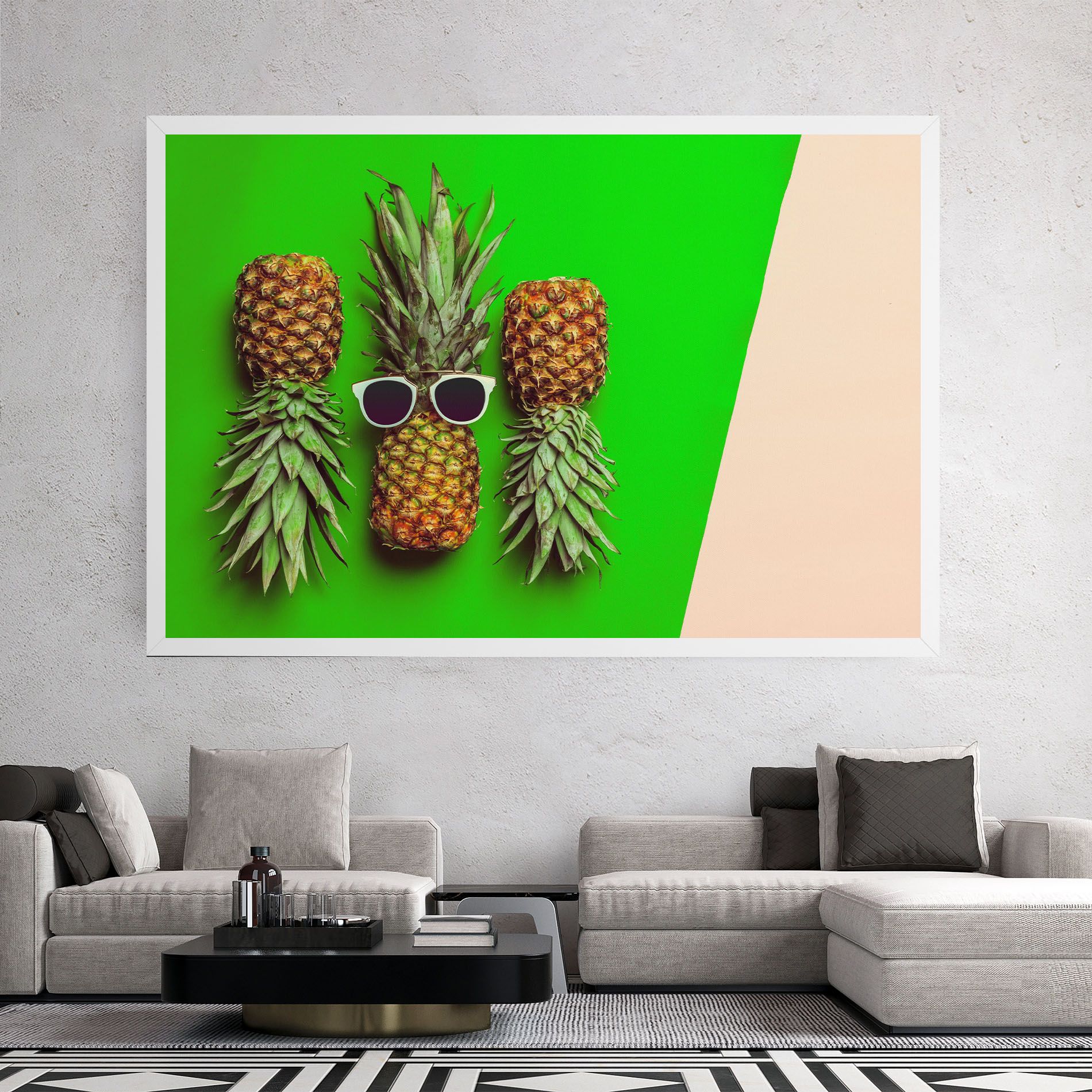 Green Pineapple mockup 2
