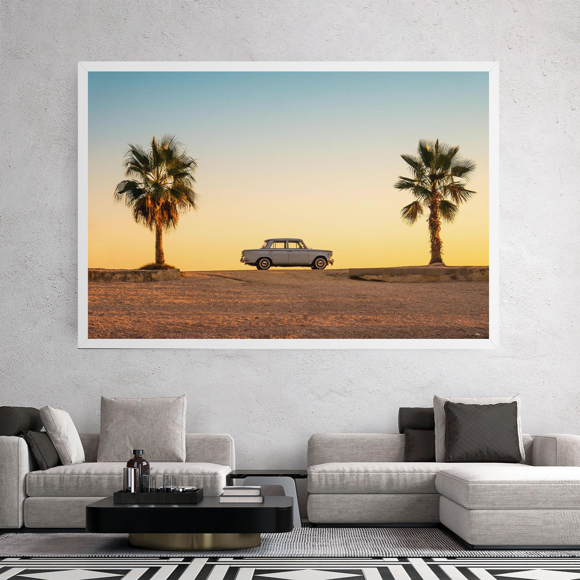 Leinwandbild Summer Car mockup 2