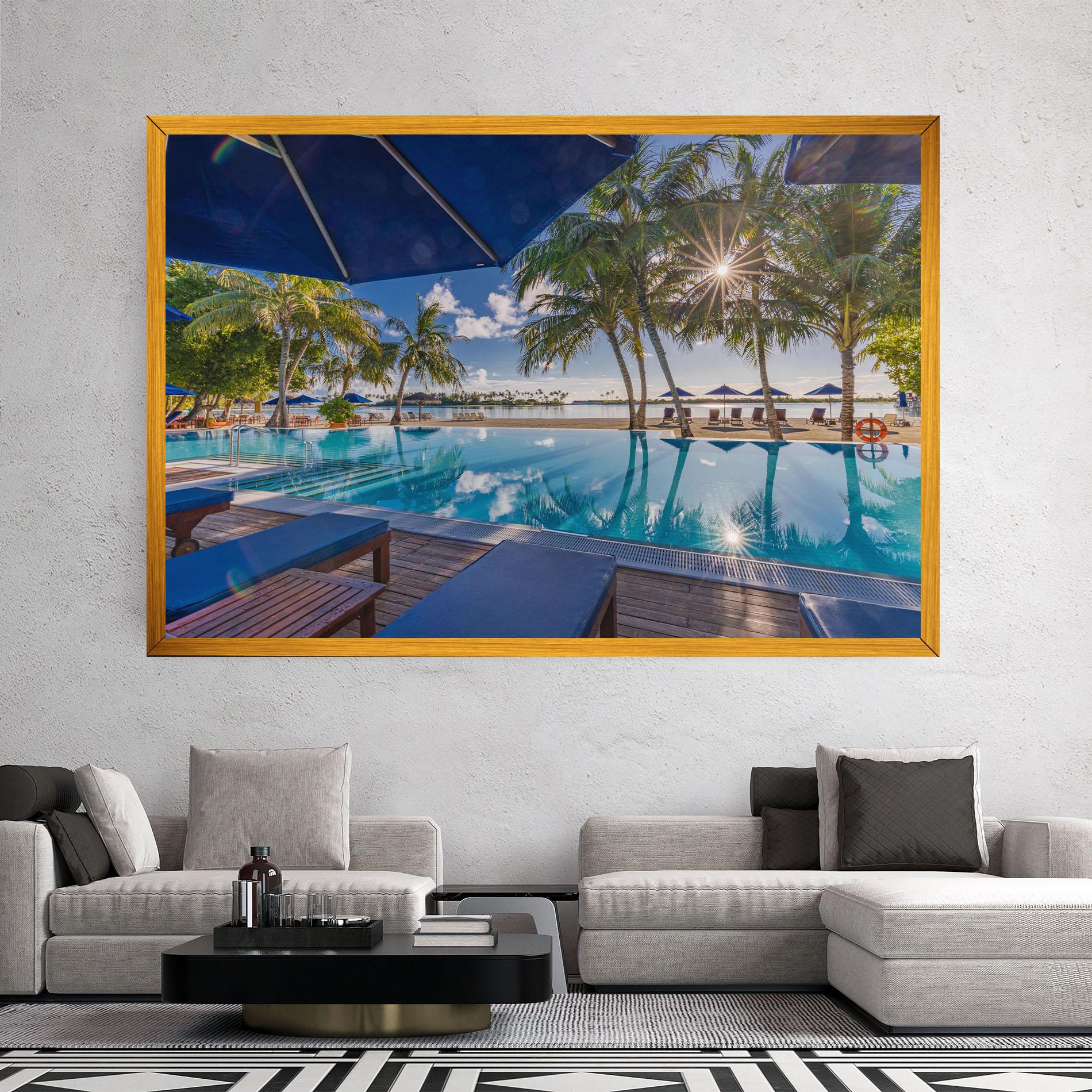 Leinwandbild Fantastic Summer Mood mockup 2