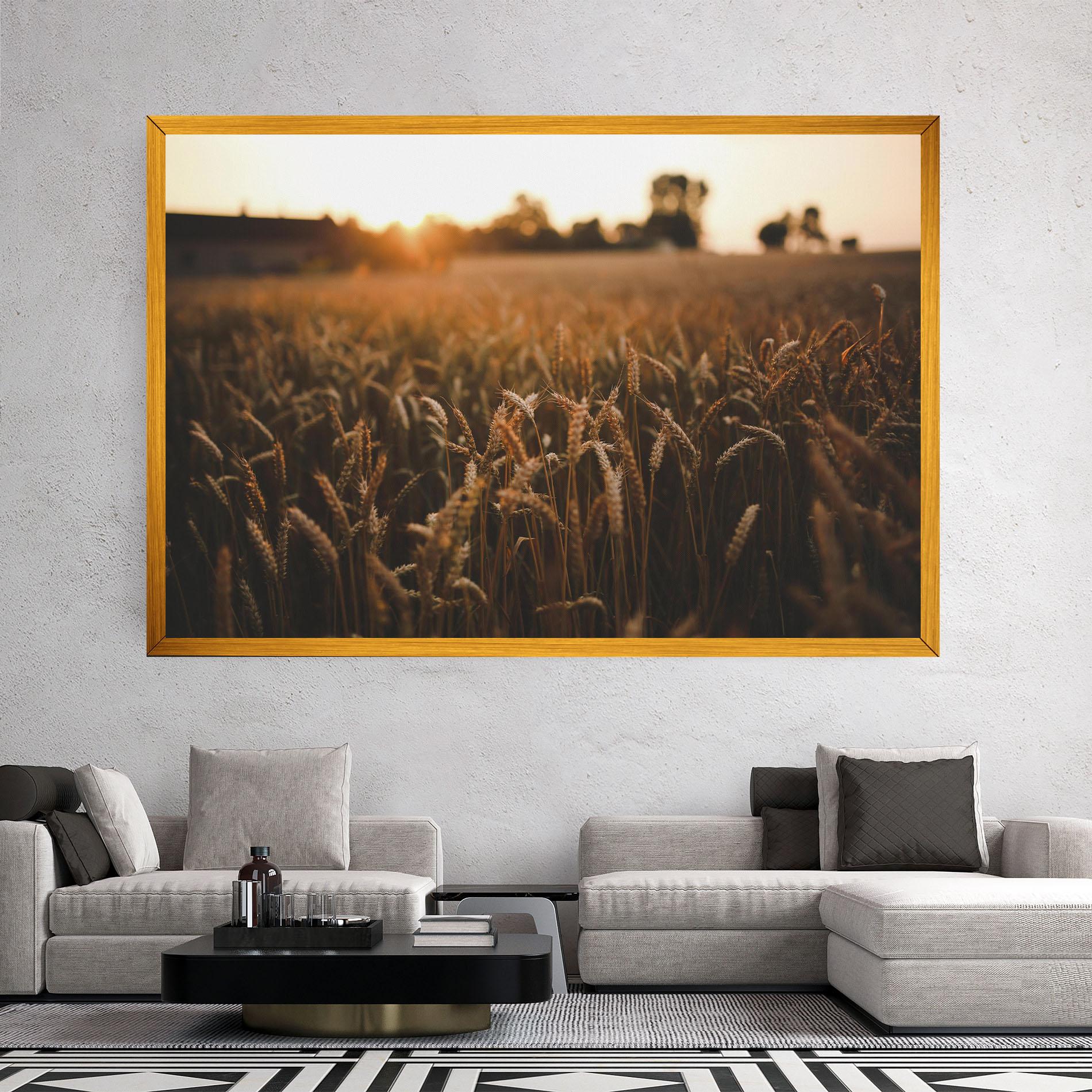 Leinwandbild Summer Field mockup 2