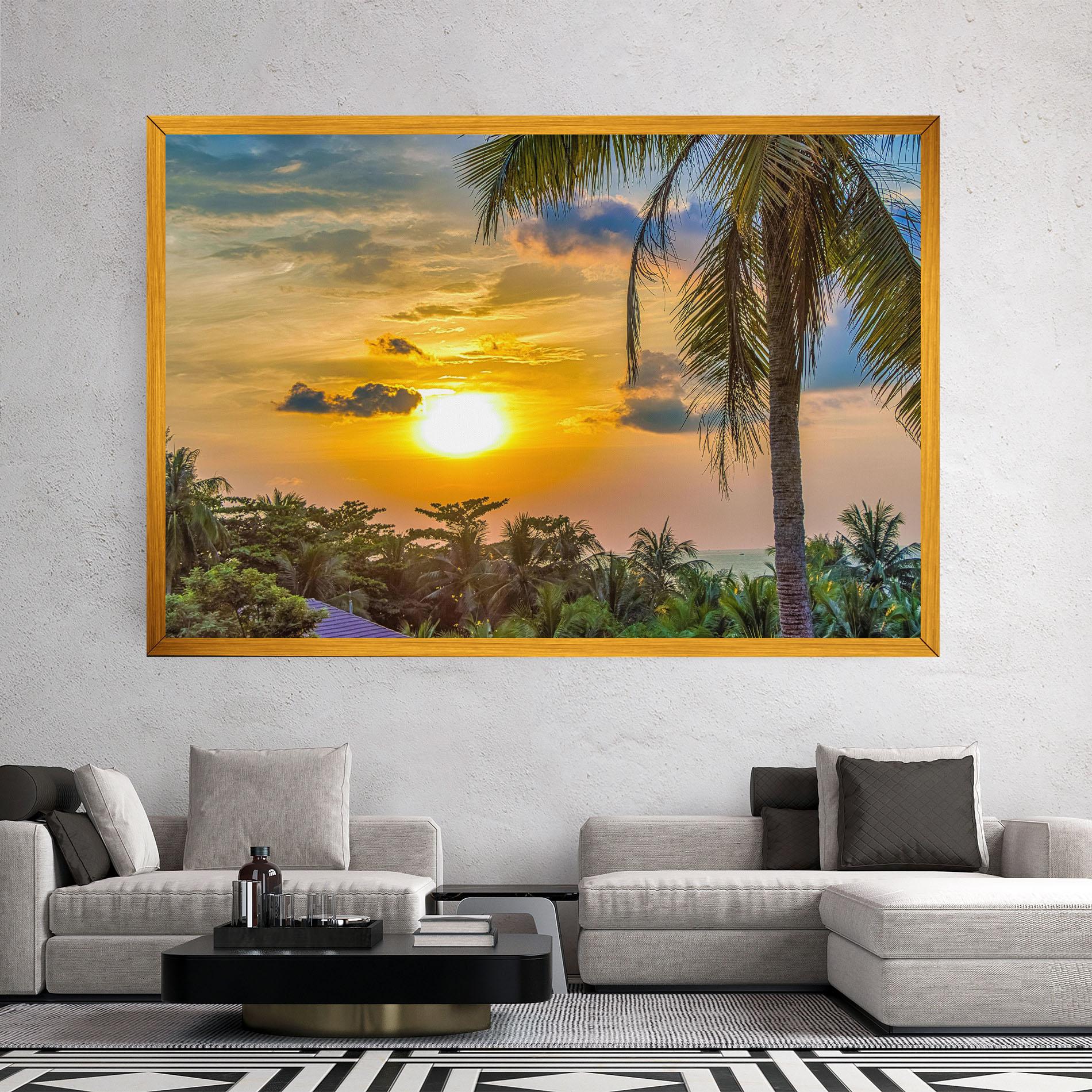 Leinwandbild Summer View mockup 2