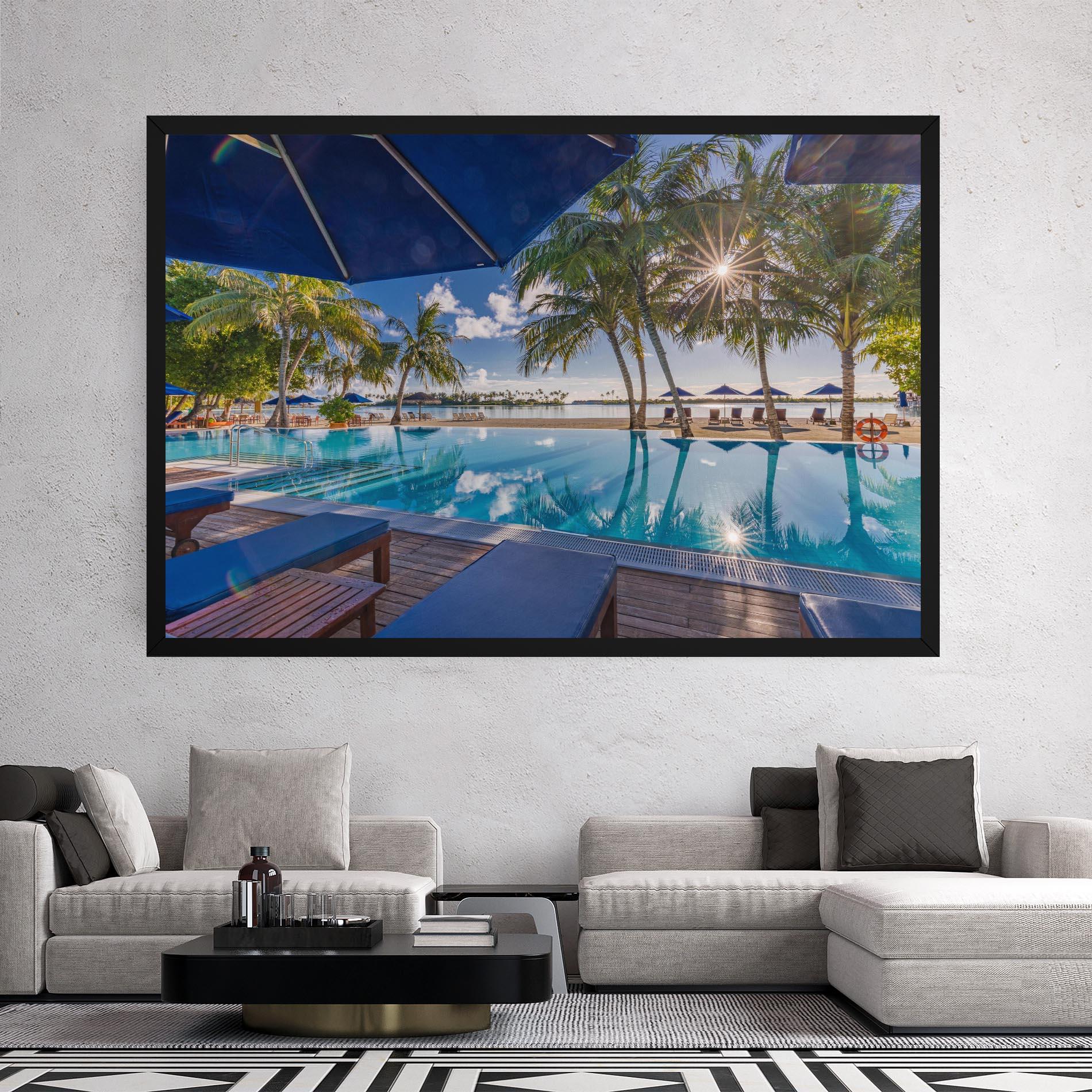 Leinwandbild Fantastic Summer Mood mockup 2