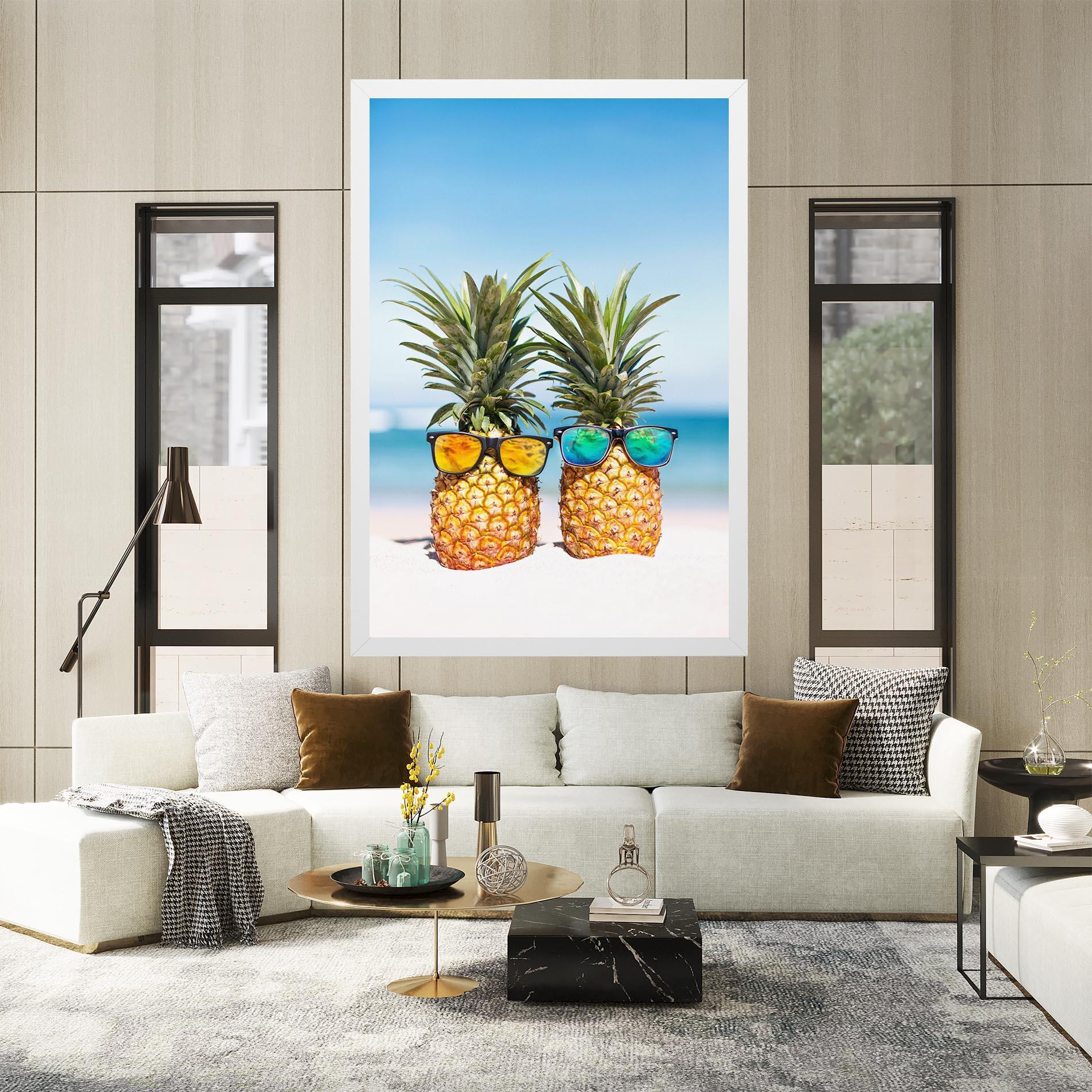 Leinwandbild Trendy Sunglasses mockup 2