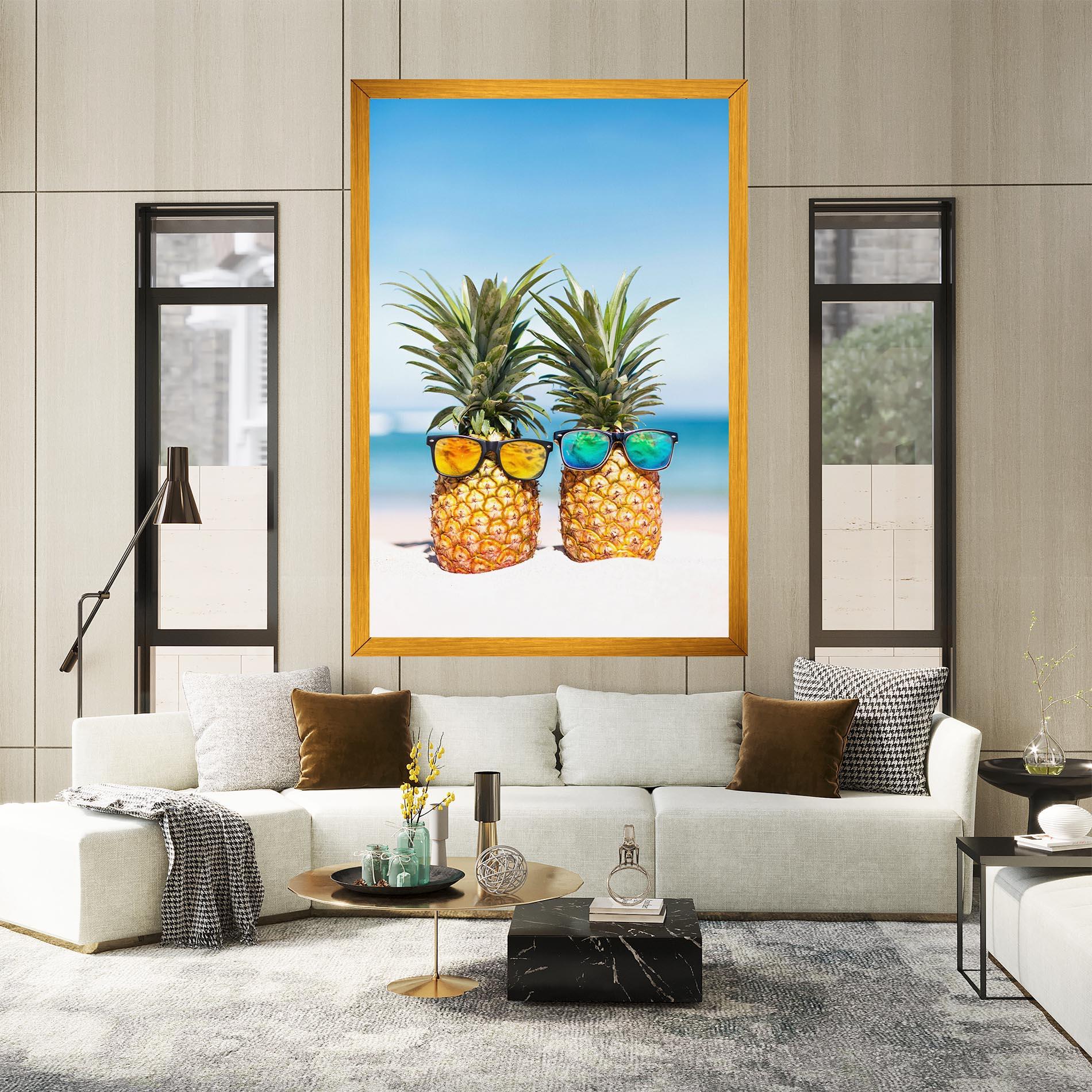 Leinwandbild Trendy Sunglasses mockup 2