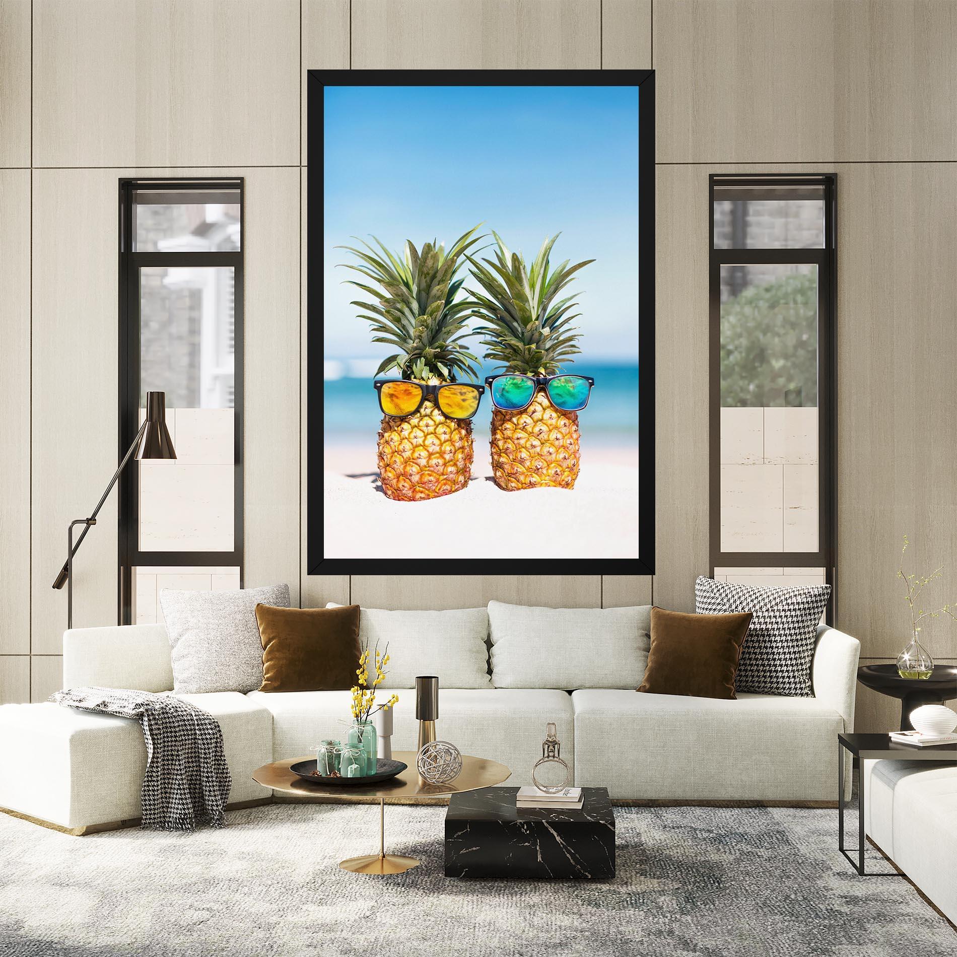 Leinwandbild Trendy Sunglasses mockup 2