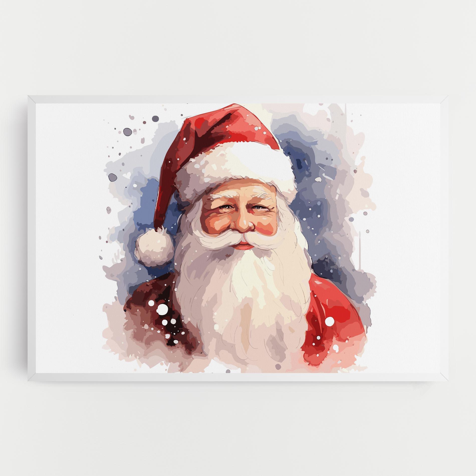 Leinwandbild Cute Santa mockup 0