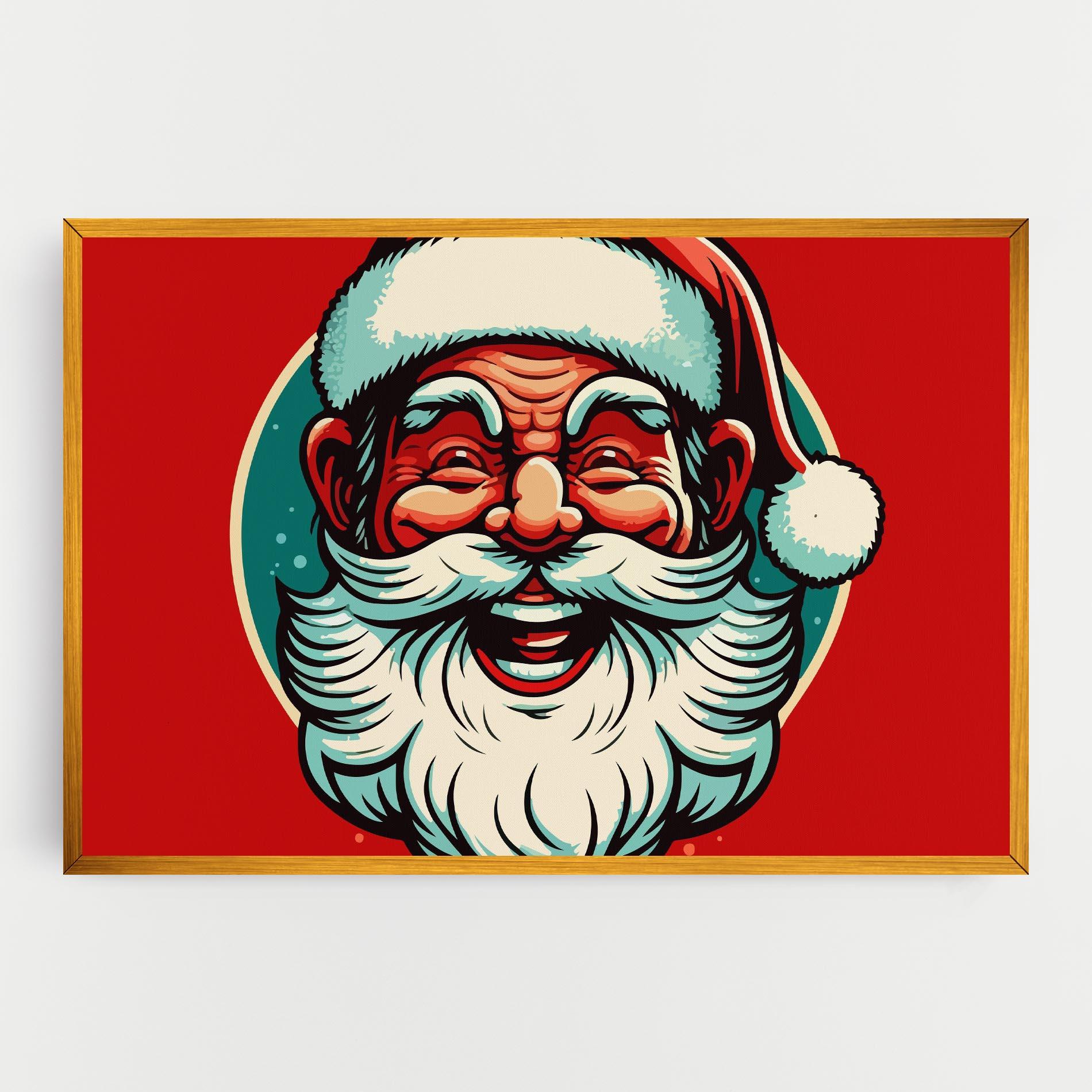 Leinwandbild Crazy Smile mockup 0