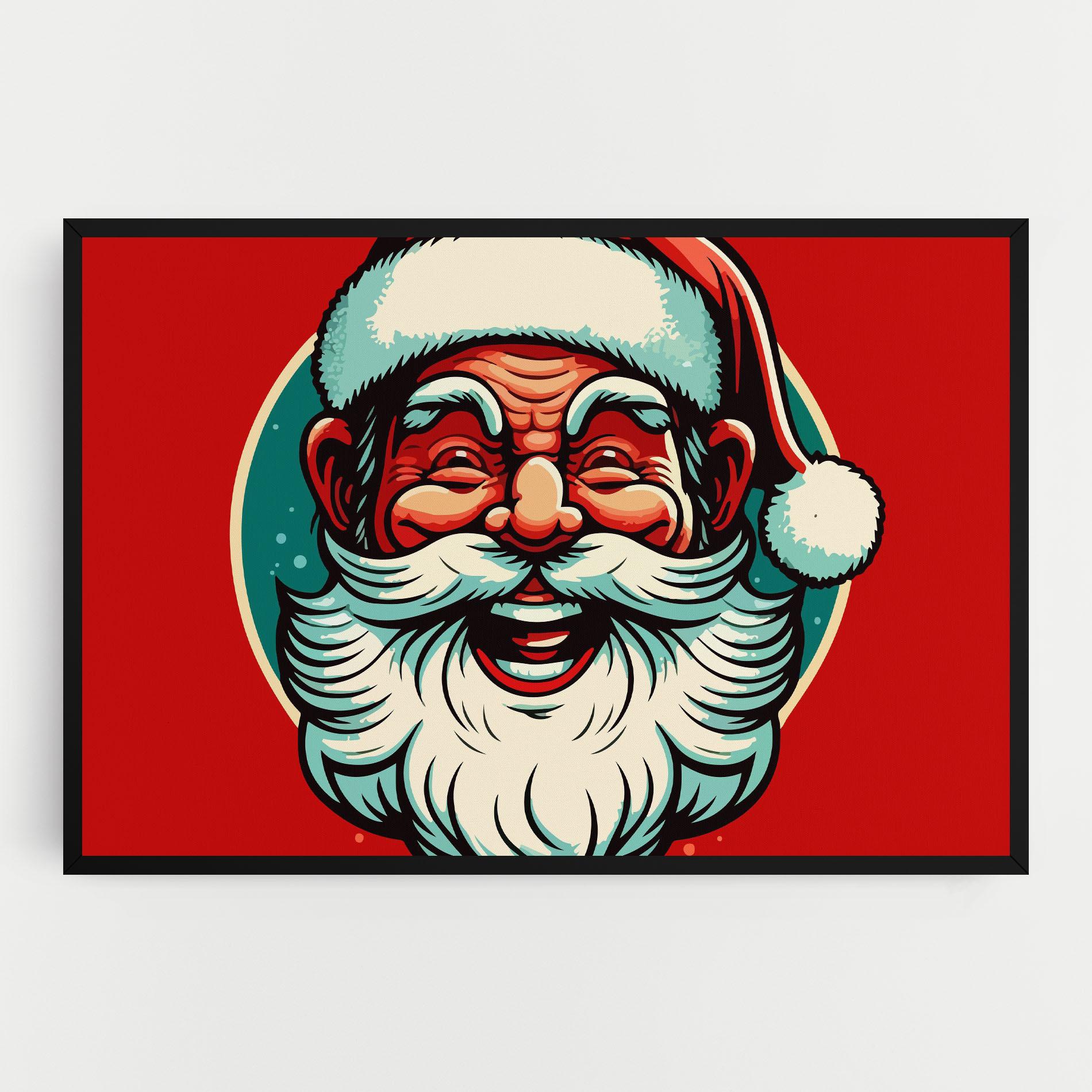 Leinwandbild Crazy Smile mockup 0