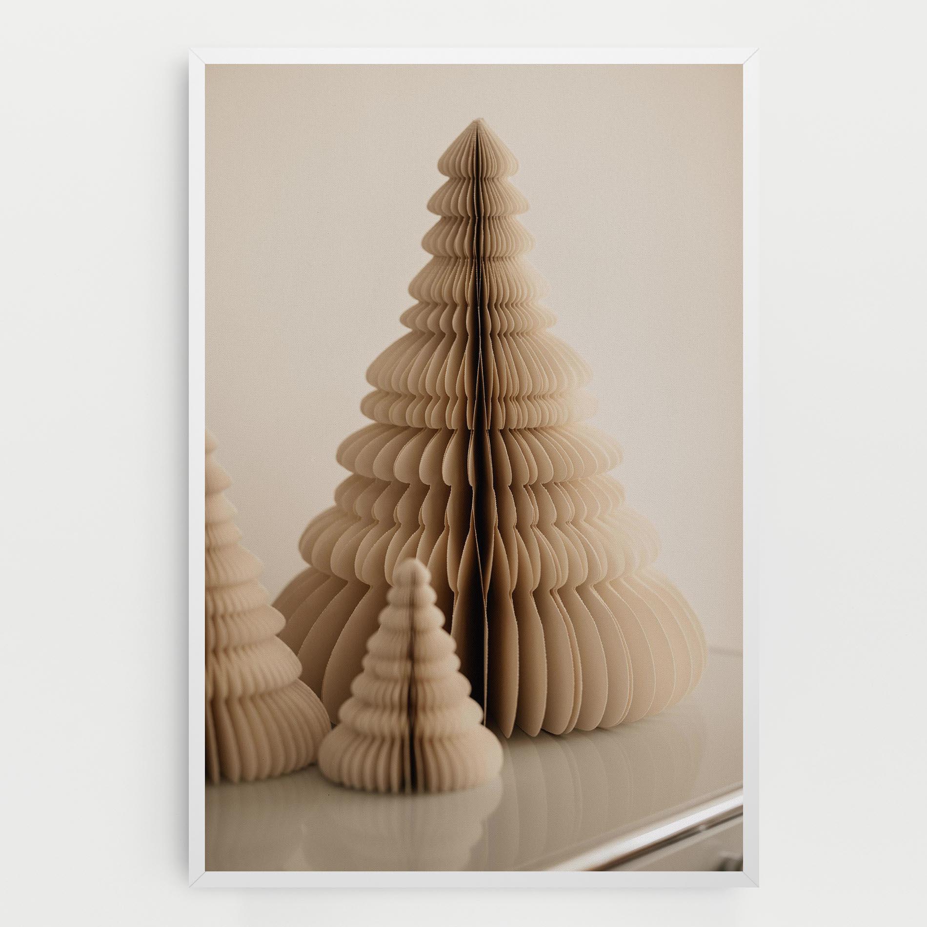 Leinwandbild Paper Tree mockup 0