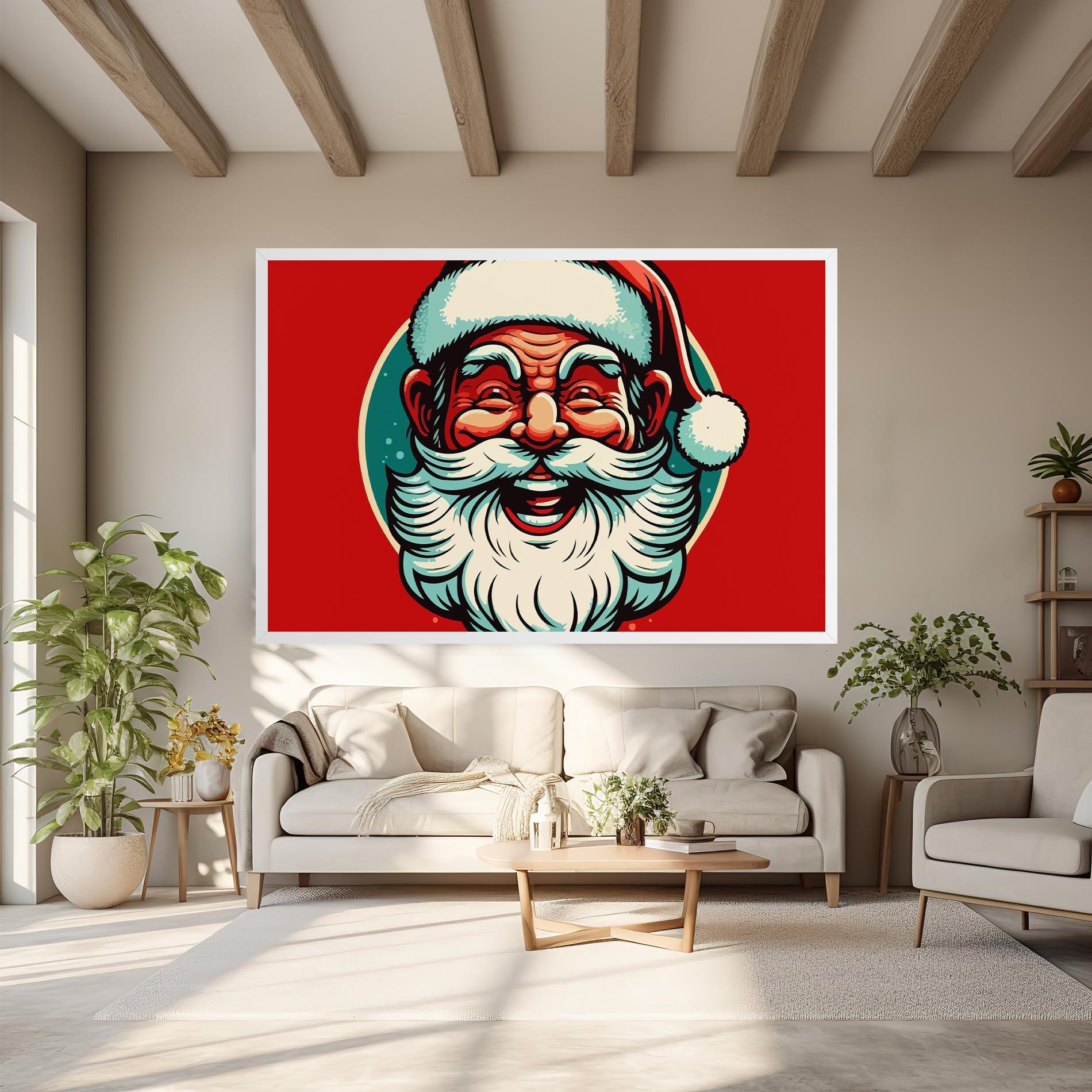 Leinwandbild Crazy Smile mockup 6