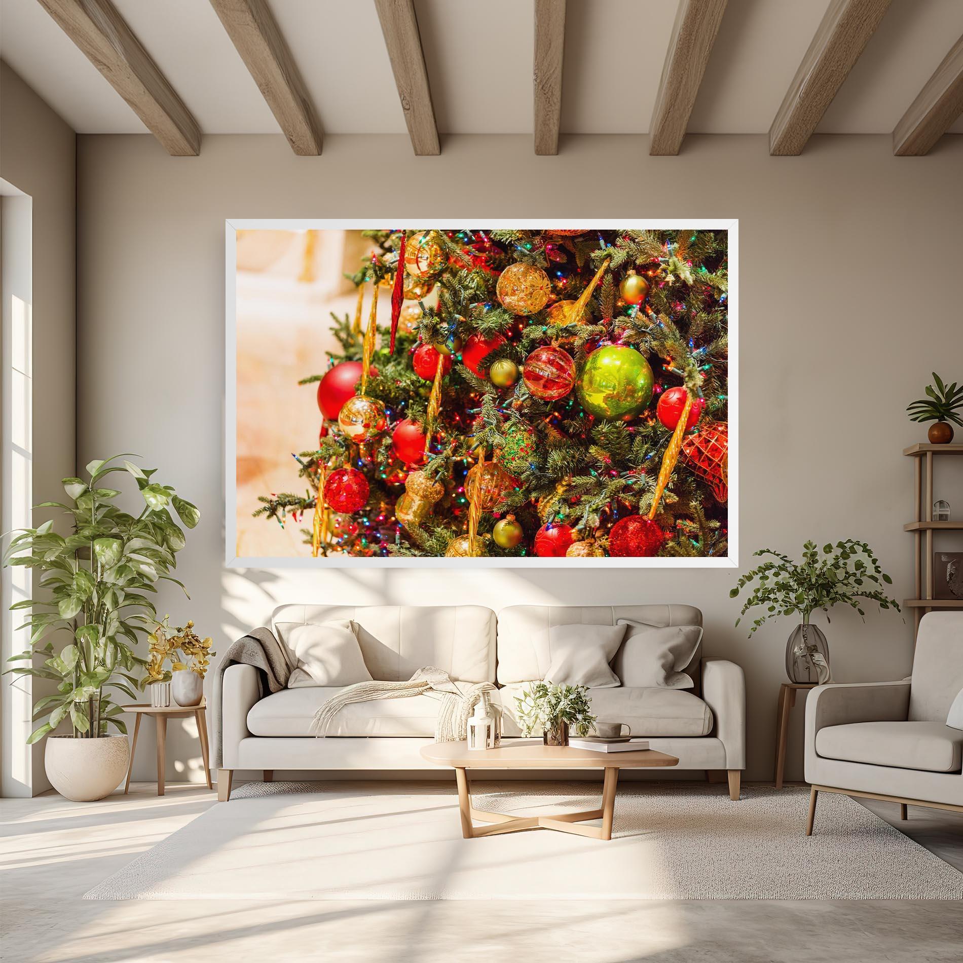 Leinwandbild Multicolor Ornaments mockup 6