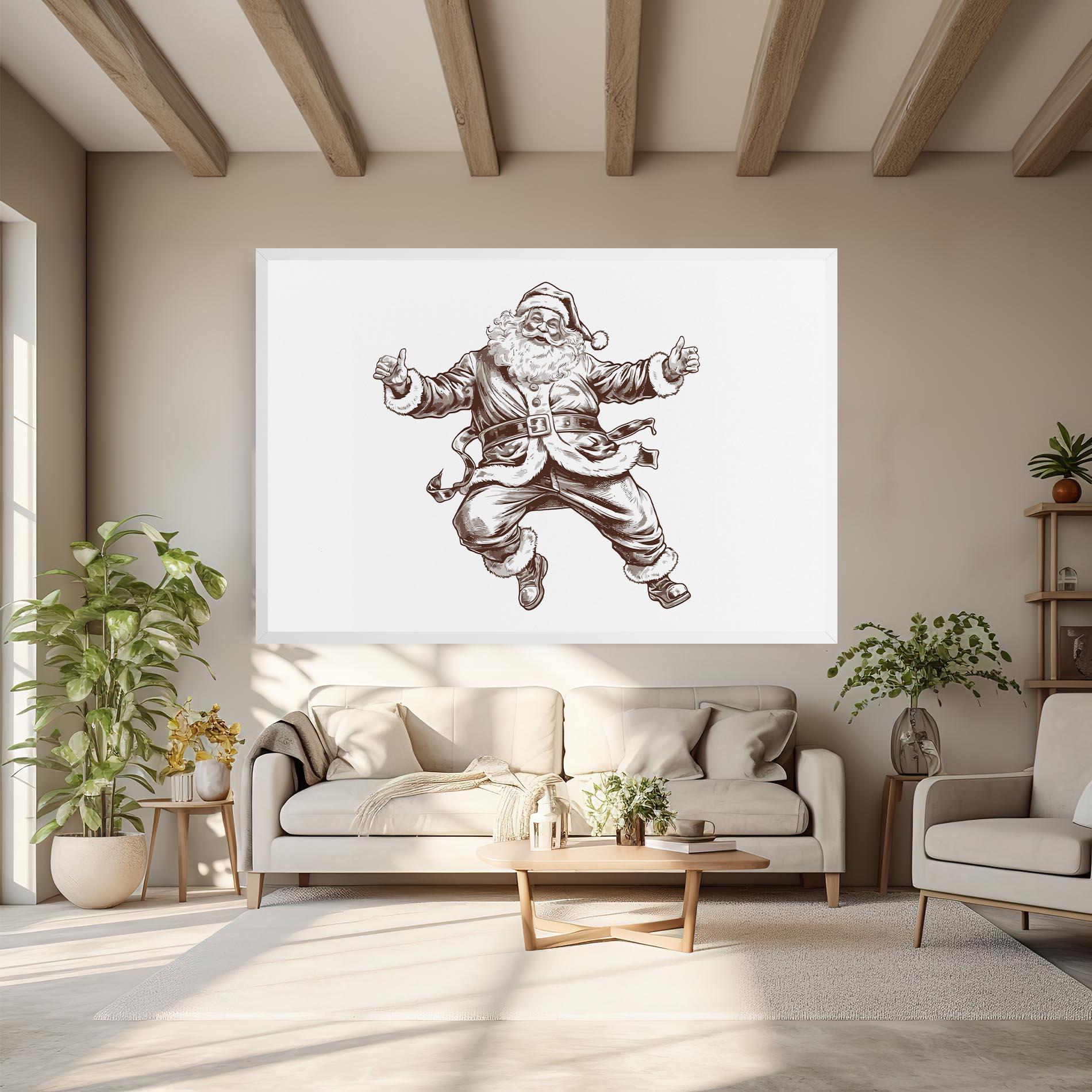 Leinwandbild Santa Ok mockup 6