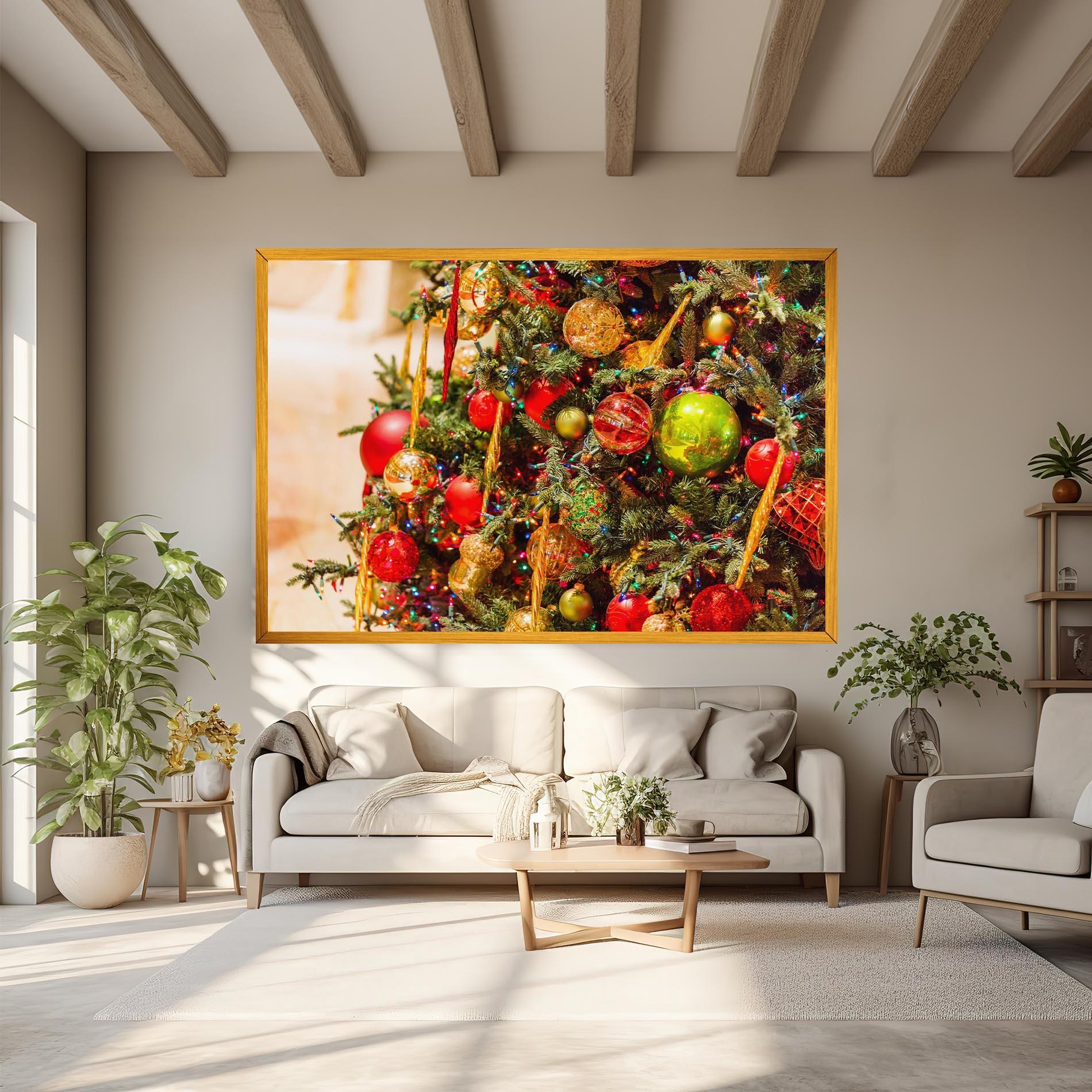 Leinwandbild Multicolor Ornaments mockup 6