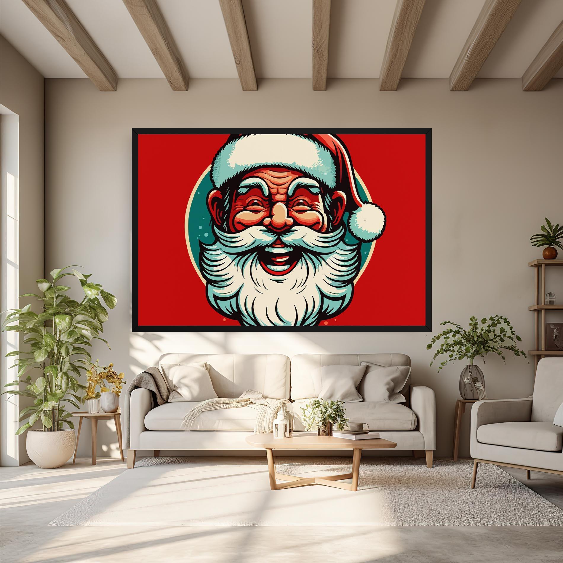 Leinwandbild Crazy Smile mockup 6