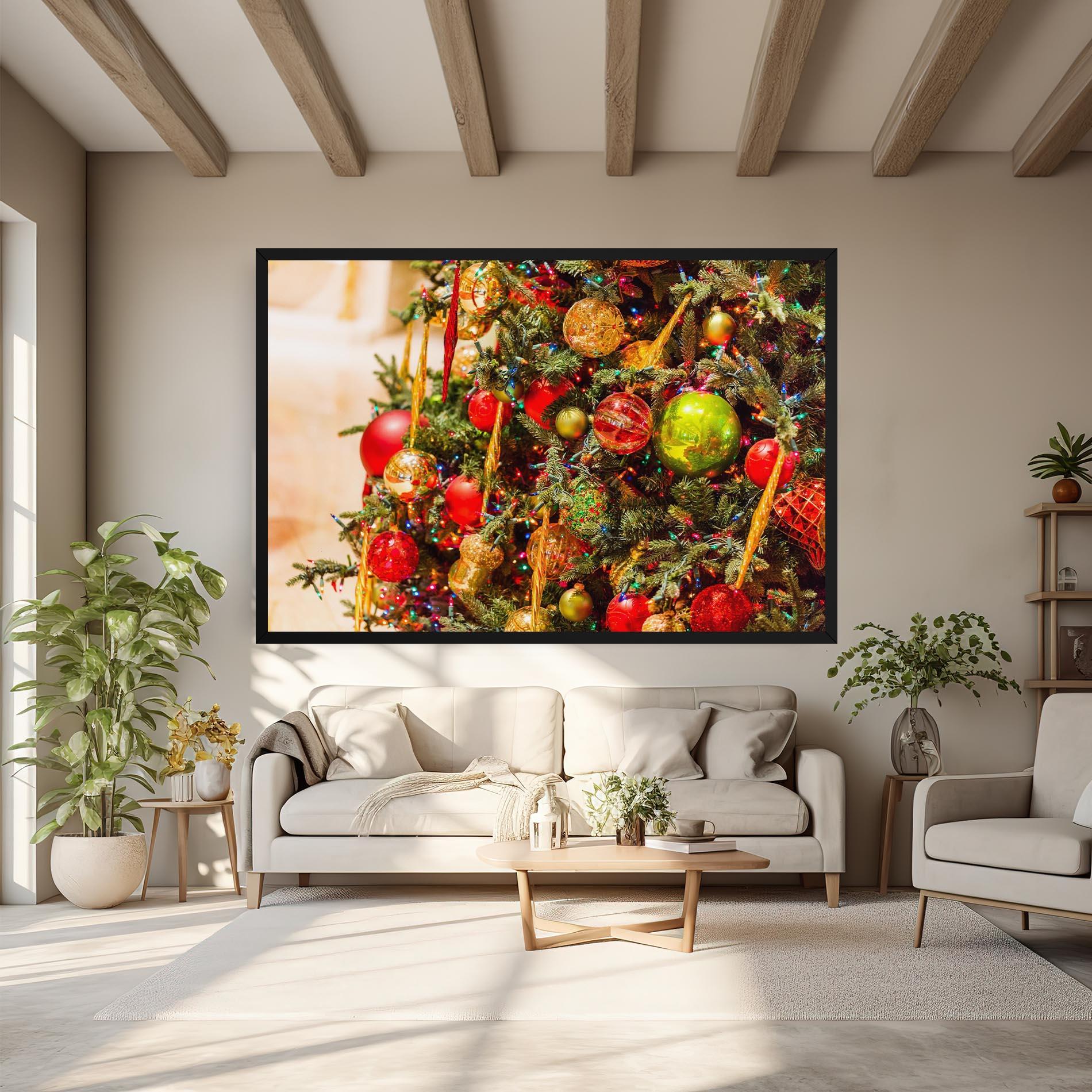 Leinwandbild Multicolor Ornaments mockup 6