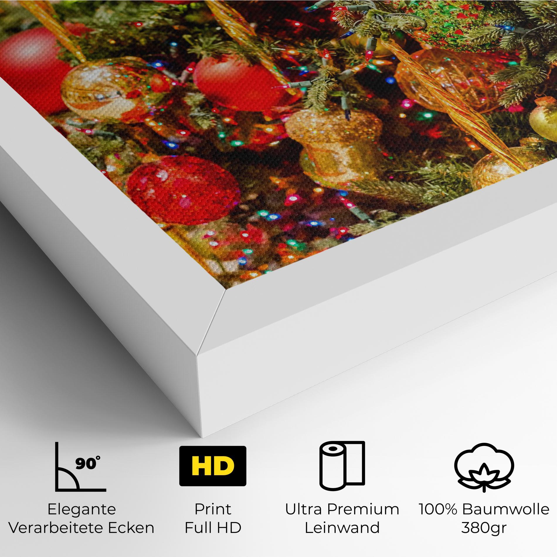 Leinwandbild Multicolor Ornaments mockup 4