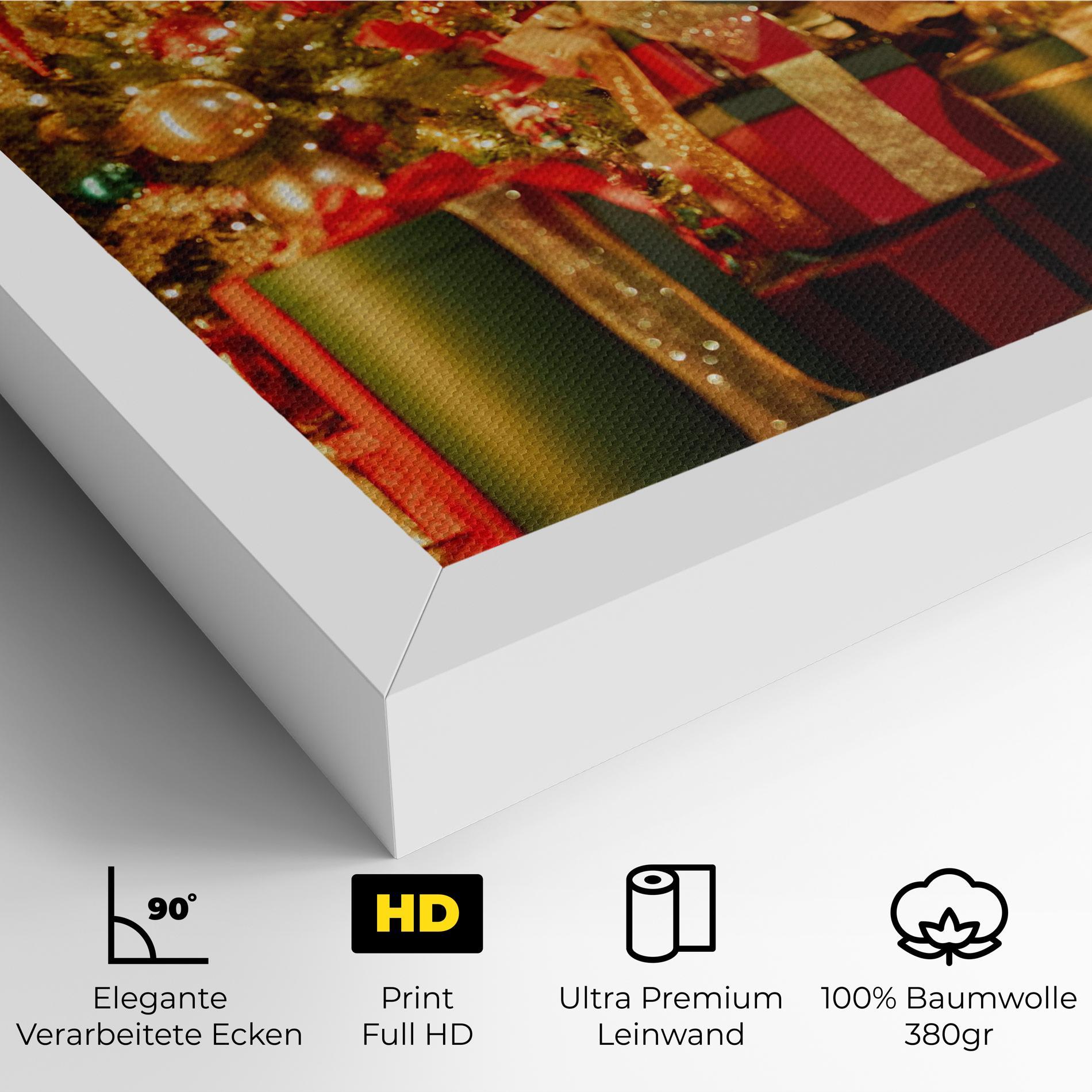 Leinwandbild Presenting Gifts mockup 4