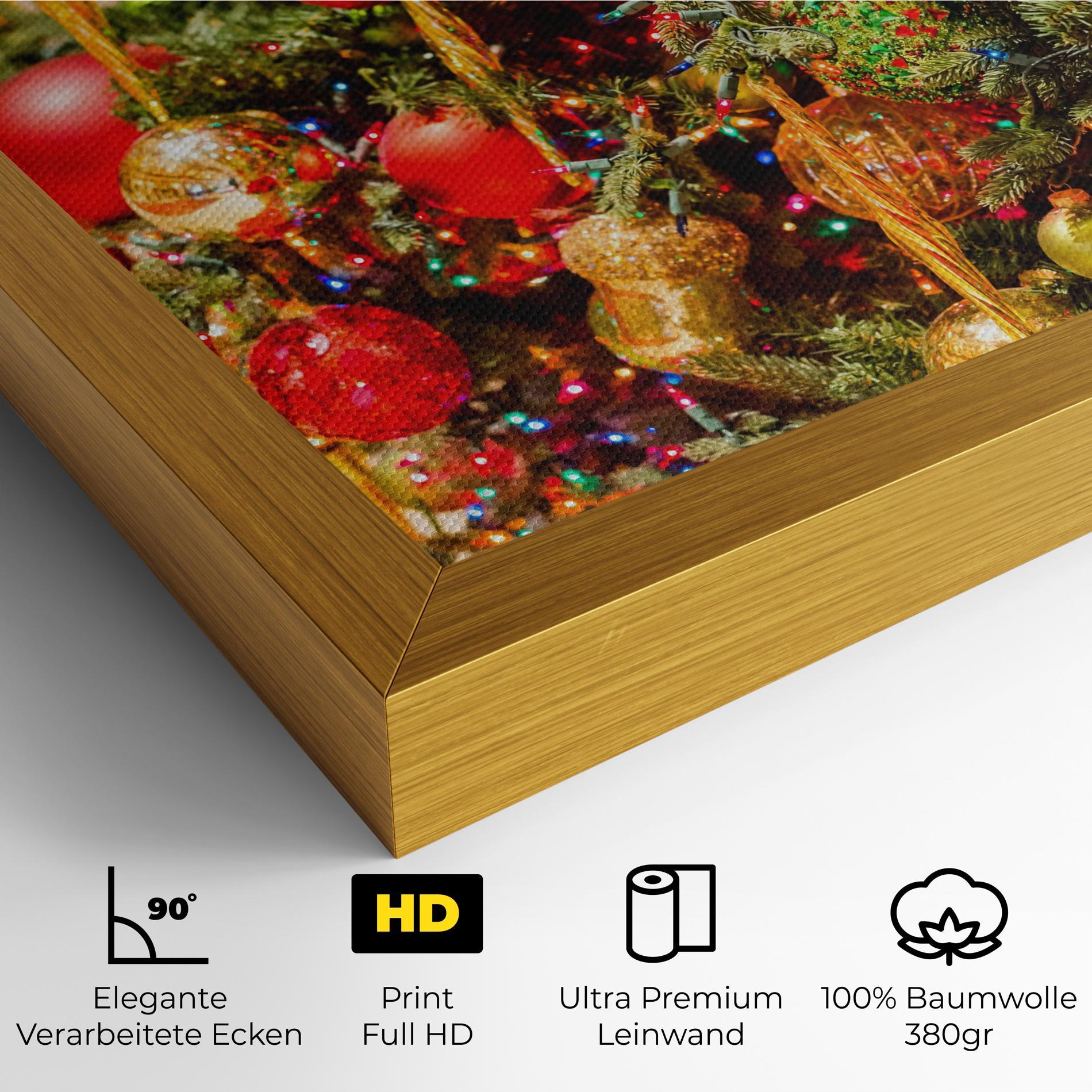 Leinwandbild Multicolor Ornaments mockup 4