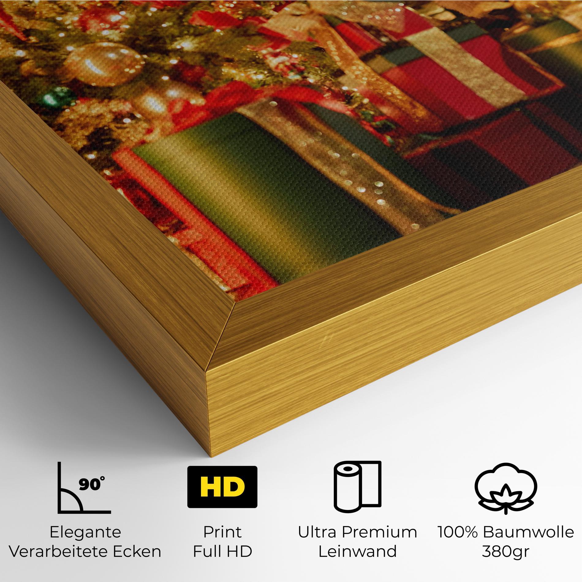 Leinwandbild Presenting Gifts mockup 4