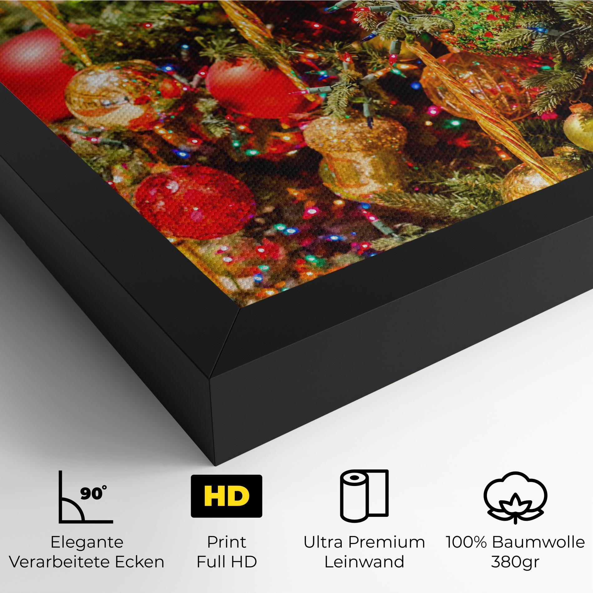 Leinwandbild Multicolor Ornaments mockup 4