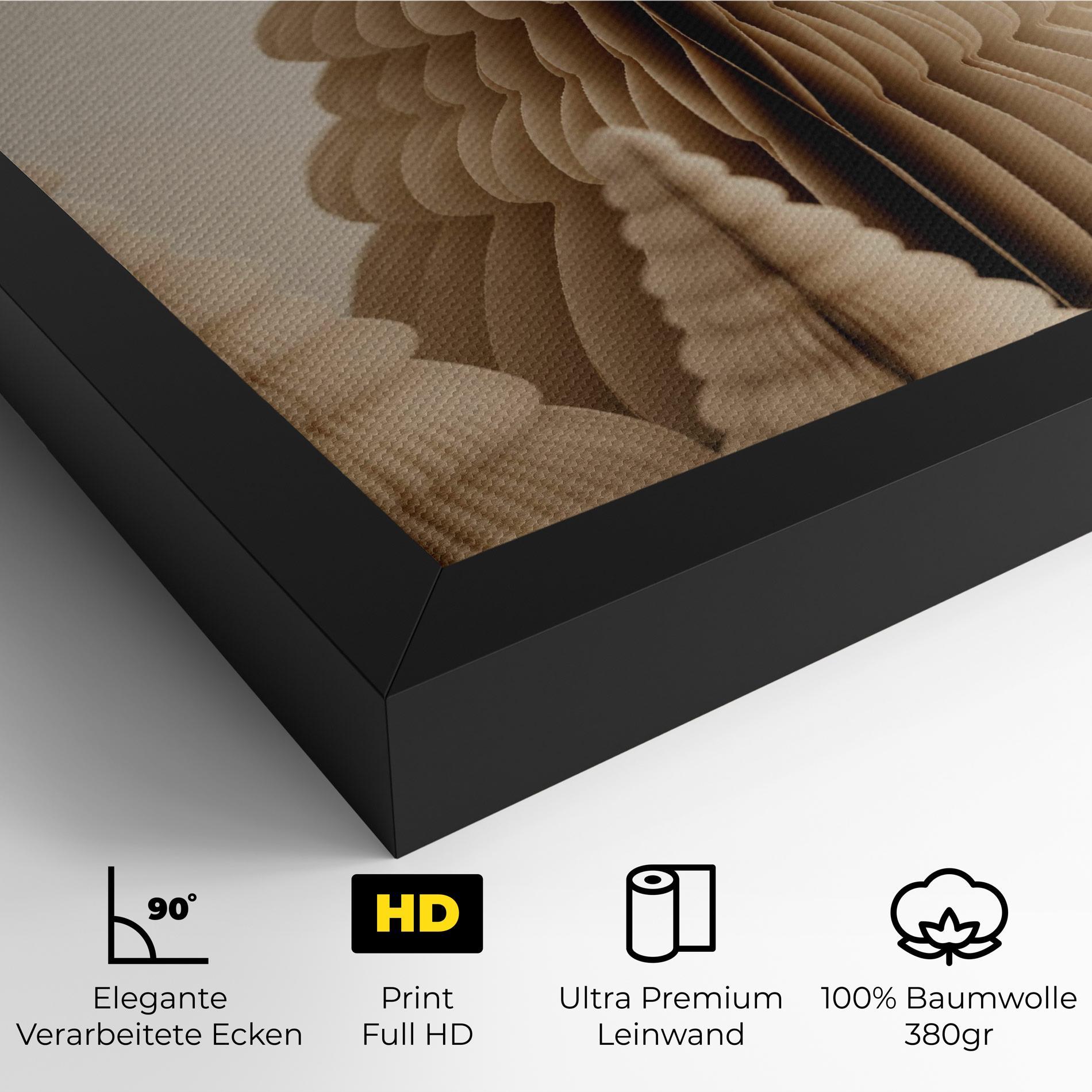 Leinwandbild Paper Tree mockup 4