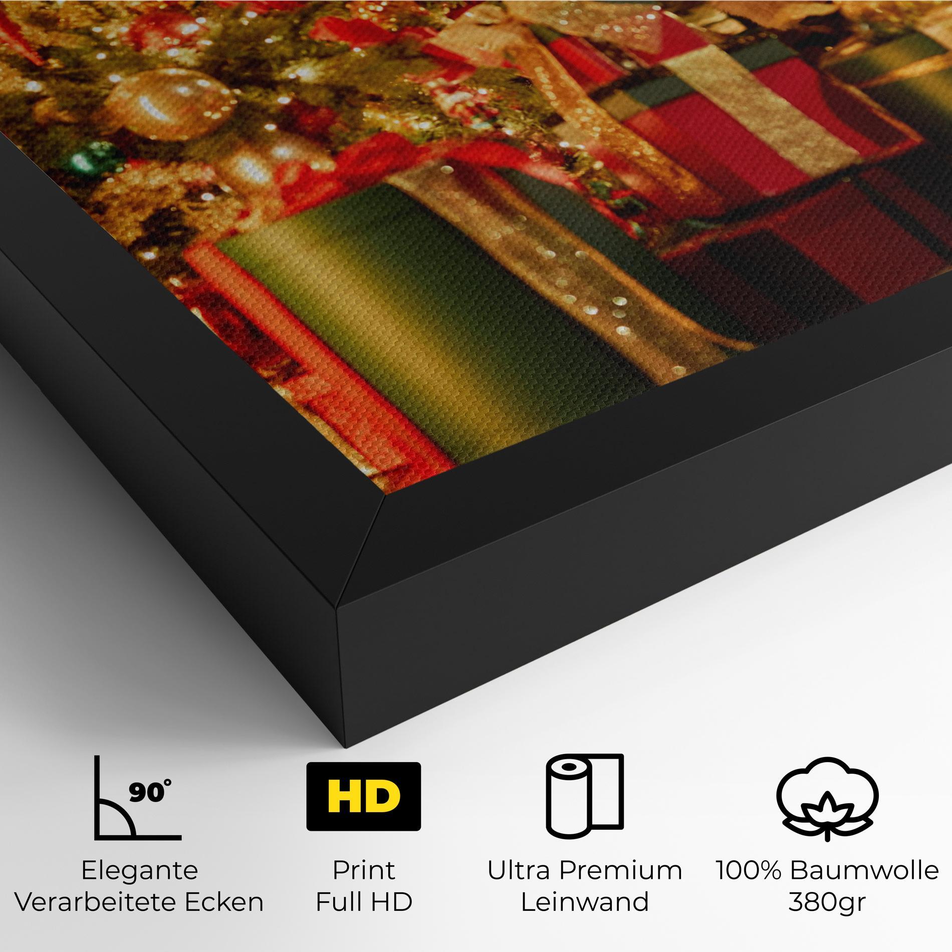 Leinwandbild Presenting Gifts mockup 4