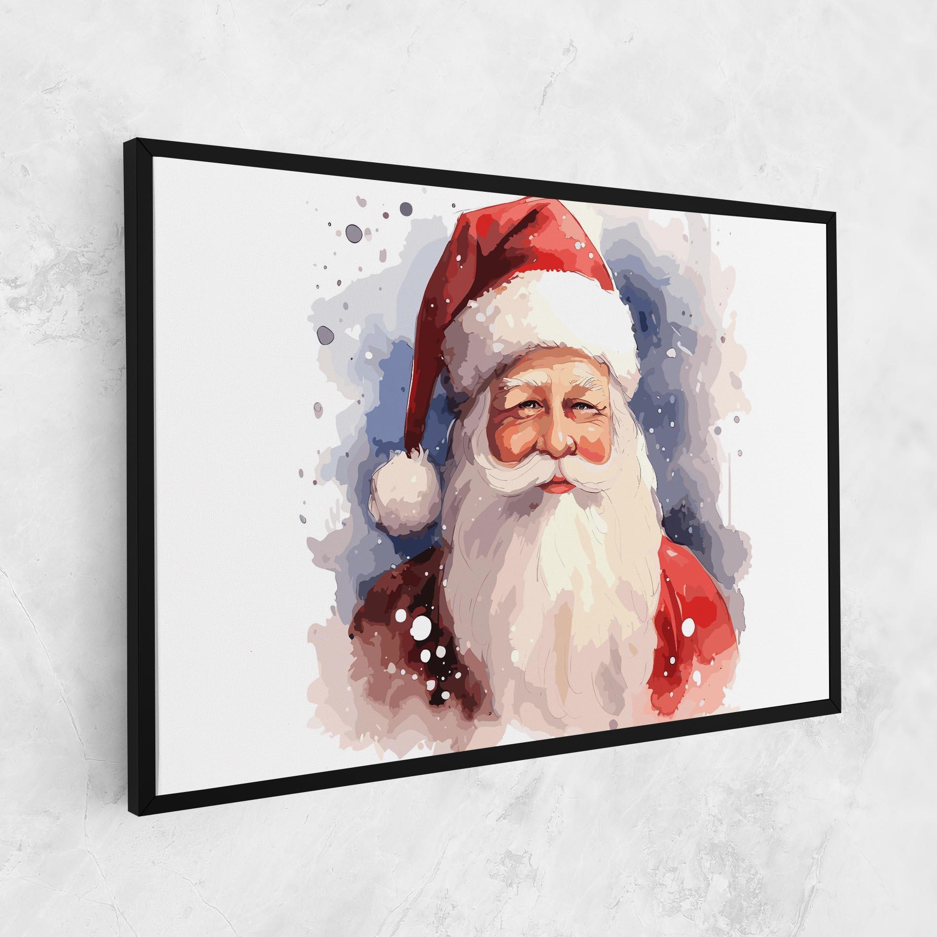 Leinwandbild Cute Santa mockup 1