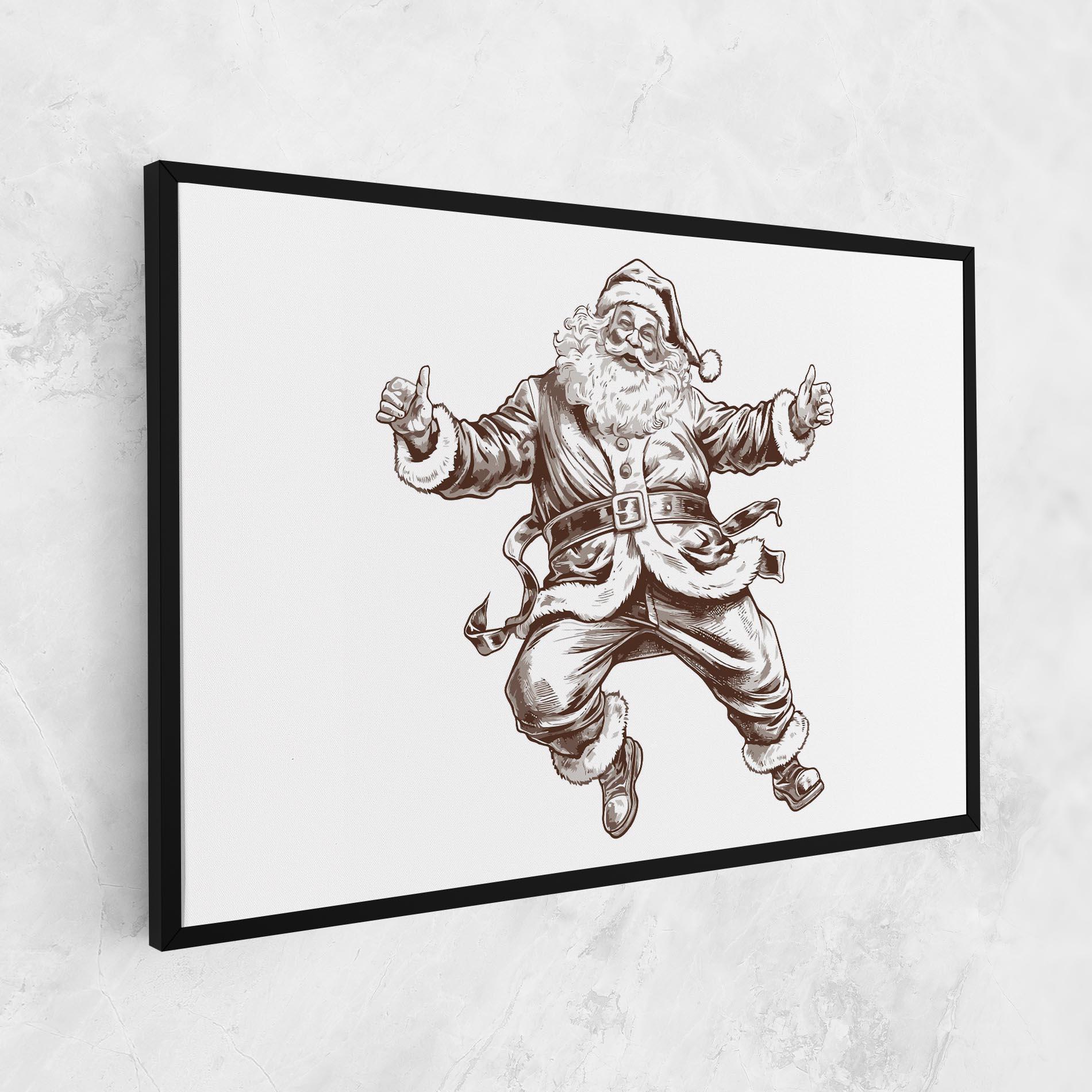 Leinwandbild Santa Ok mockup 1