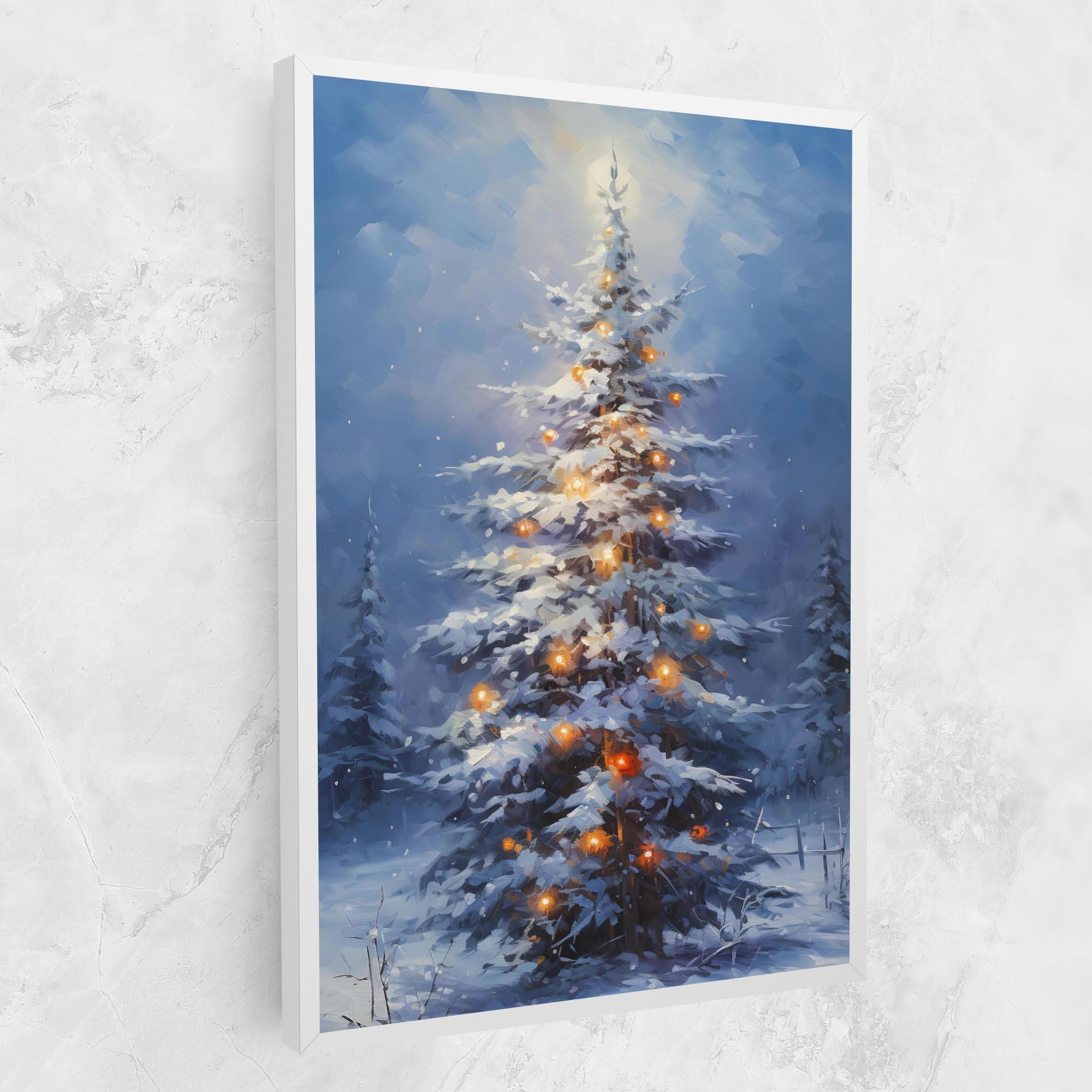 Leinwandbild Tall Slender Tree mockup 1