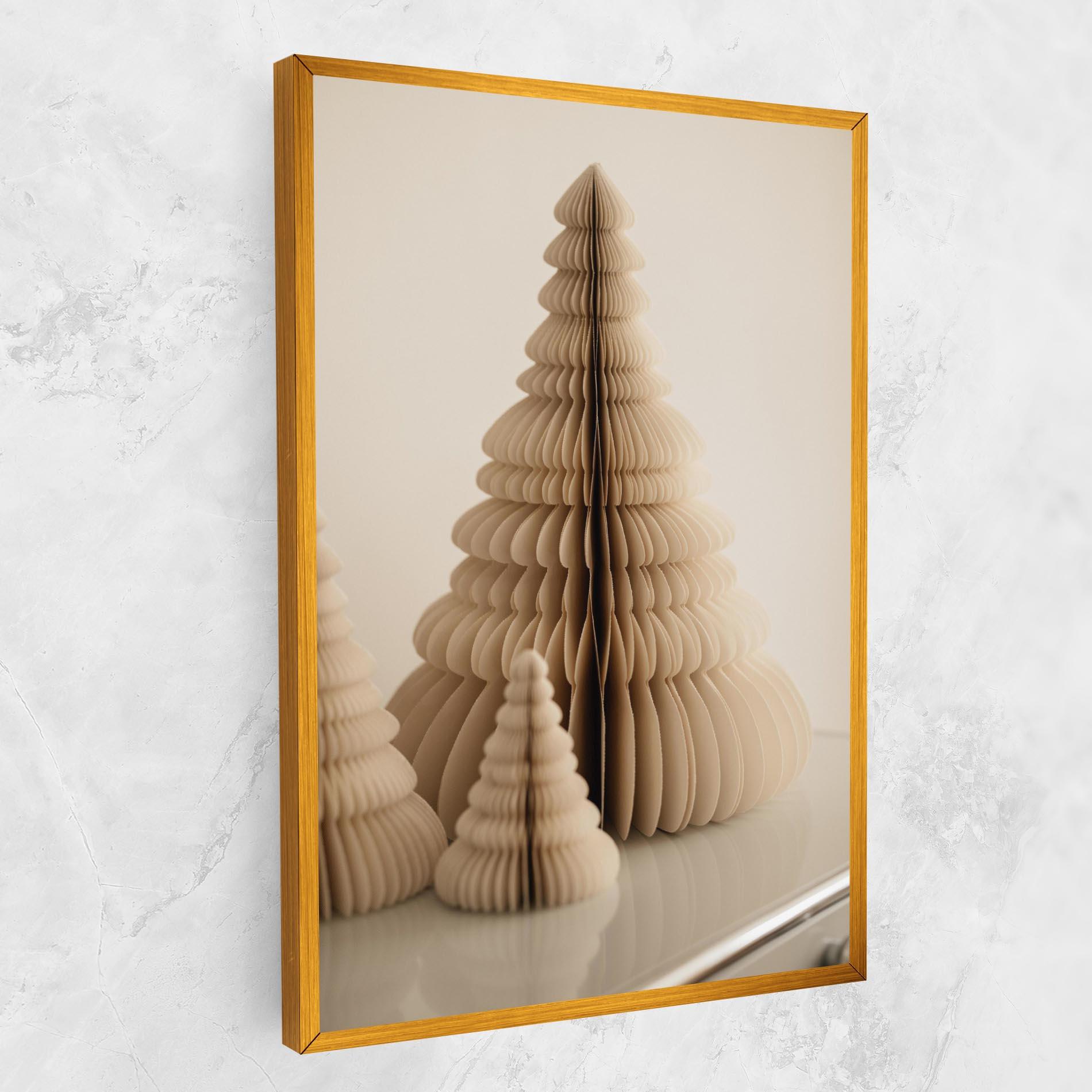 Leinwandbild Paper Tree mockup 1