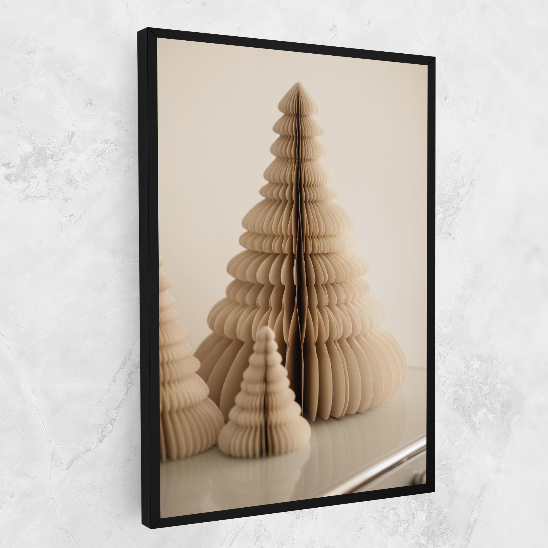 Leinwandbild Paper Tree mockup 1