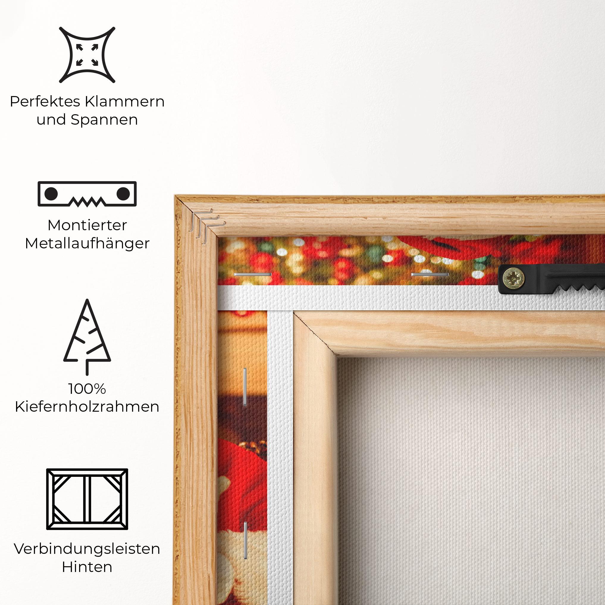 Leinwandbild Reading Christmas Letter mockup 5