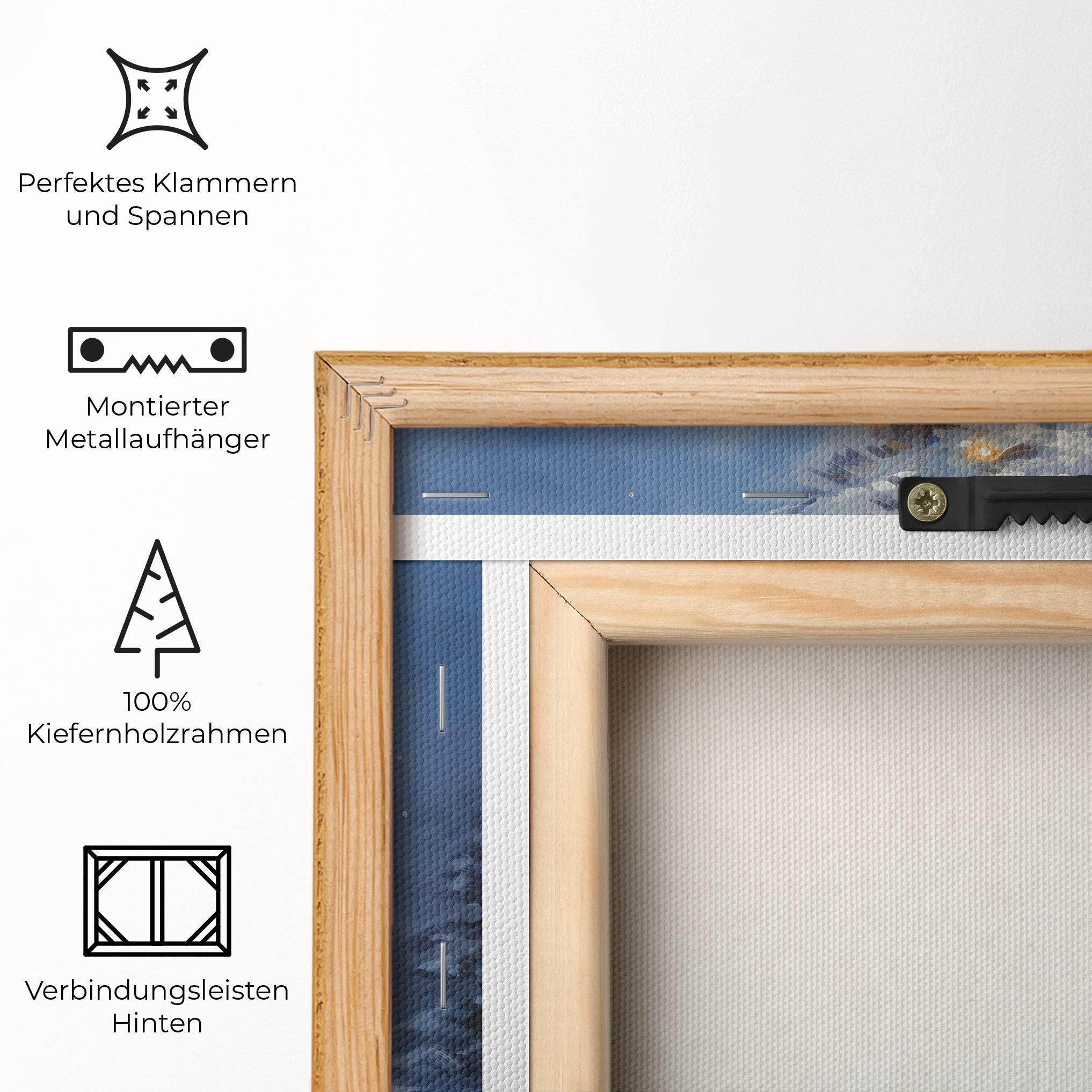 Leinwandbild Tall Slender Tree mockup 5