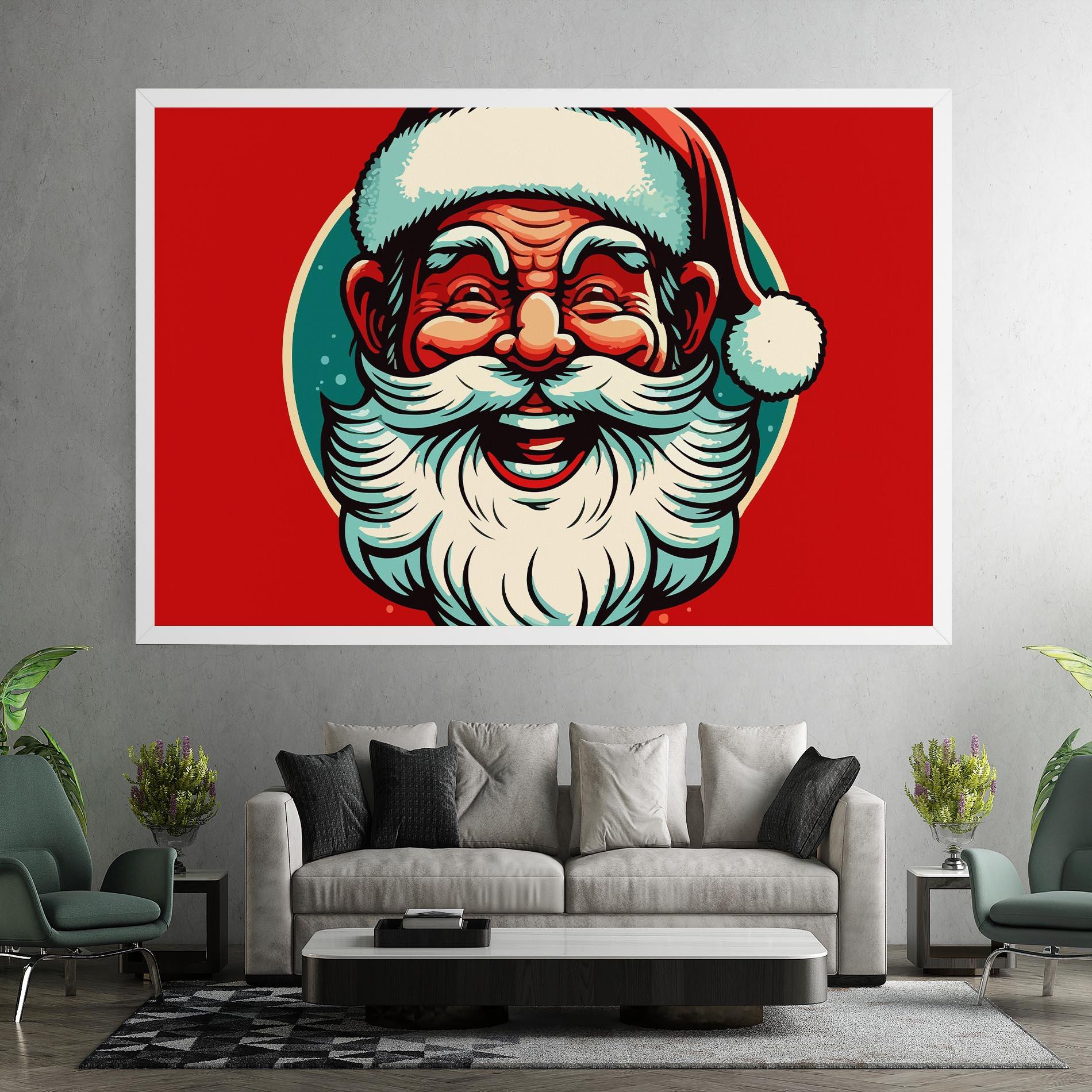 Leinwandbild Crazy Smile mockup 7