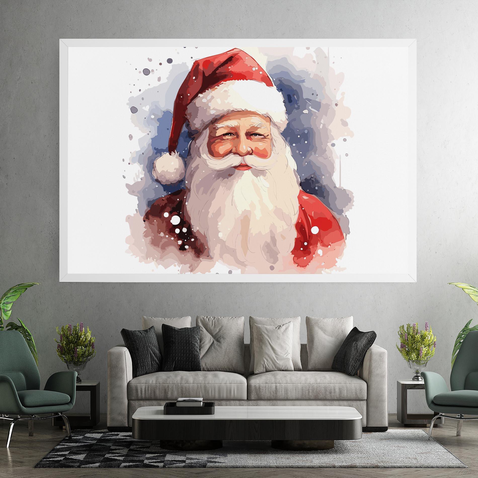 Leinwandbild Cute Santa mockup 7