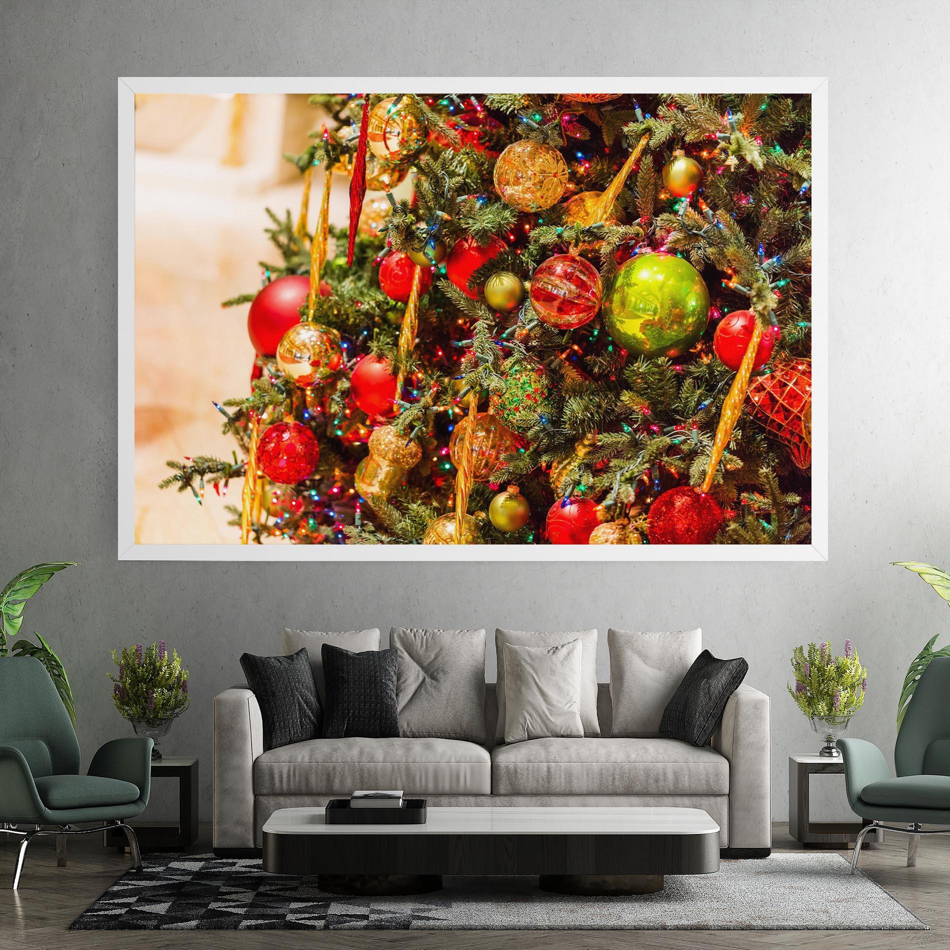 Leinwandbild Multicolor Ornaments mockup 7