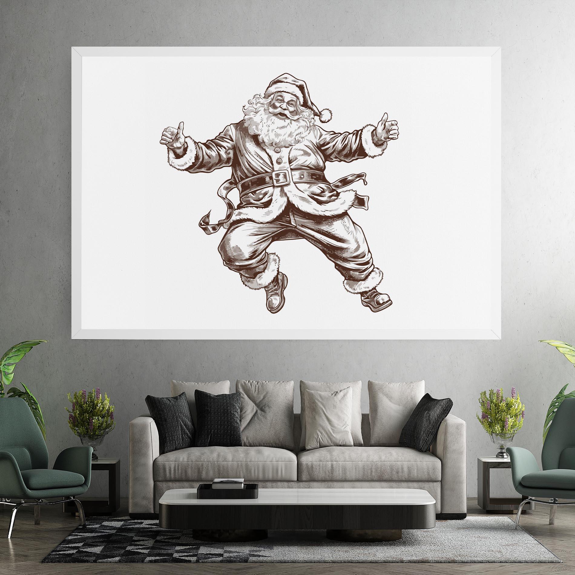 Leinwandbild Santa Ok mockup 7