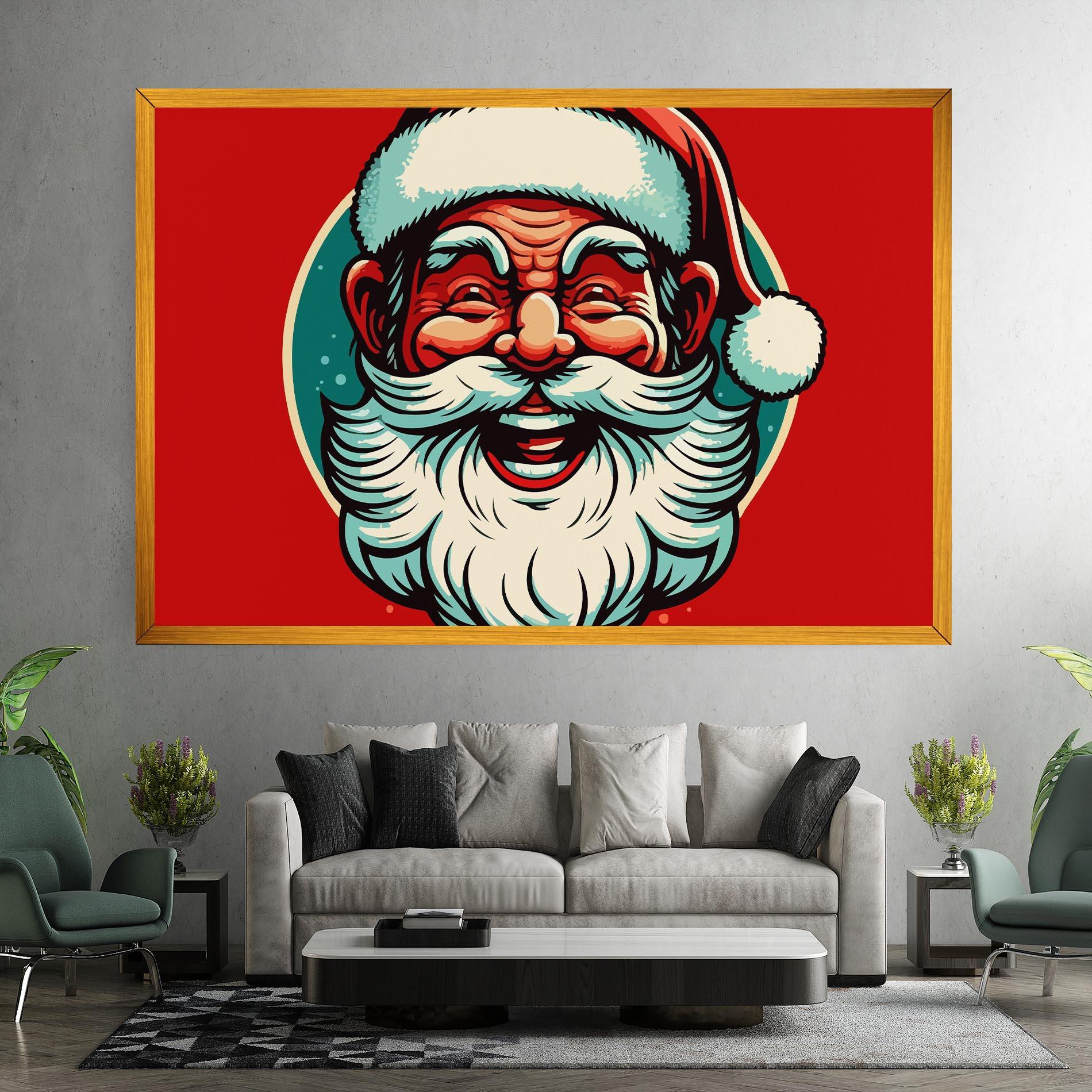 Leinwandbild Crazy Smile mockup 7