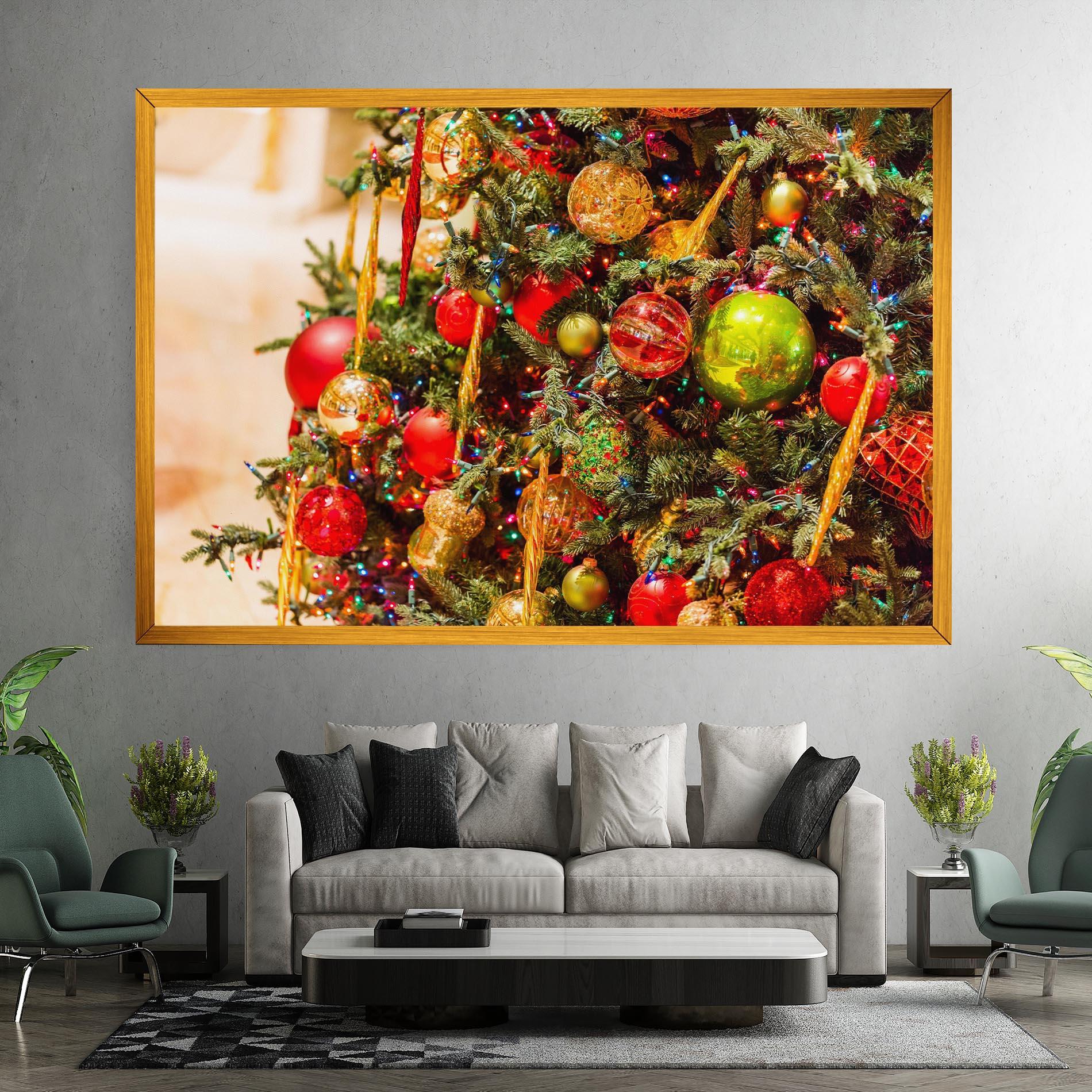 Leinwandbild Multicolor Ornaments mockup 7