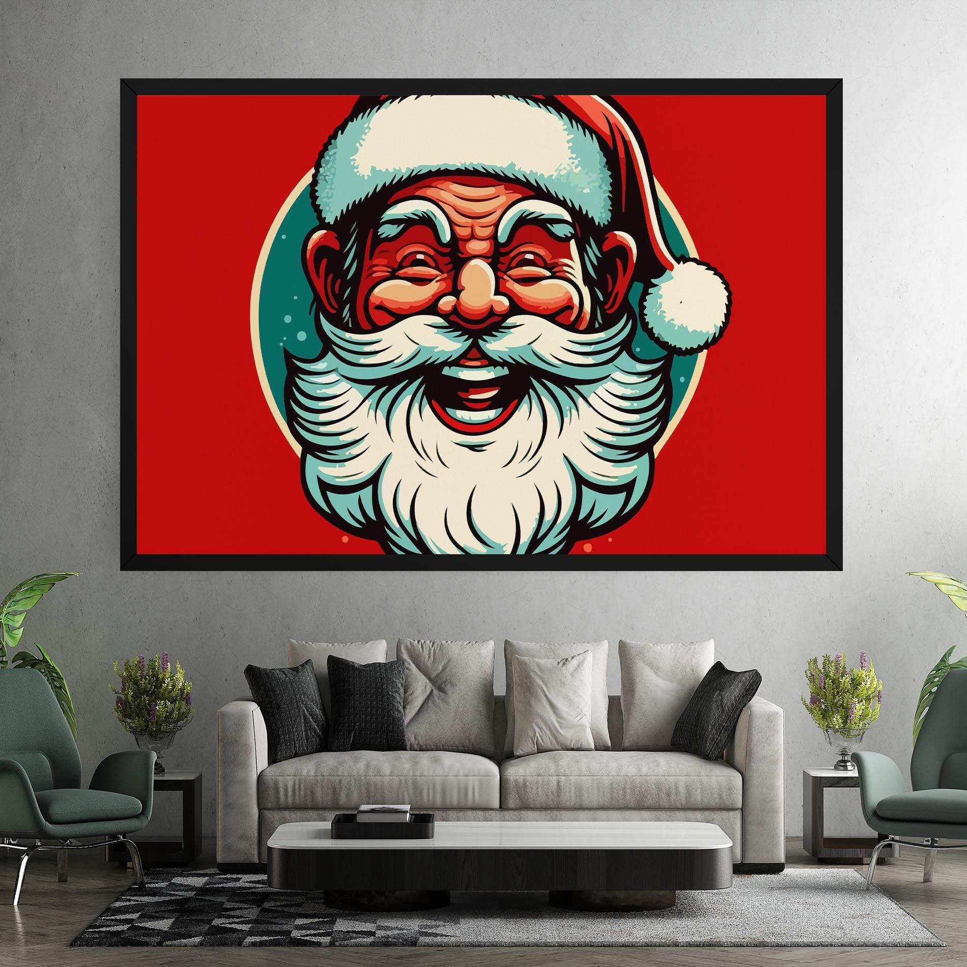 Leinwandbild Crazy Smile mockup 7