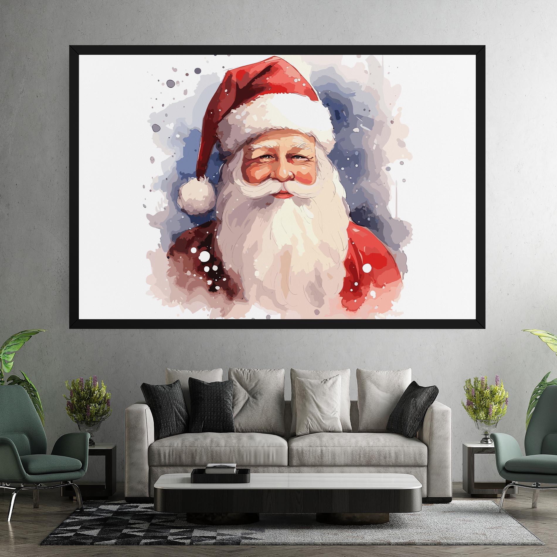 Leinwandbild Cute Santa mockup 7