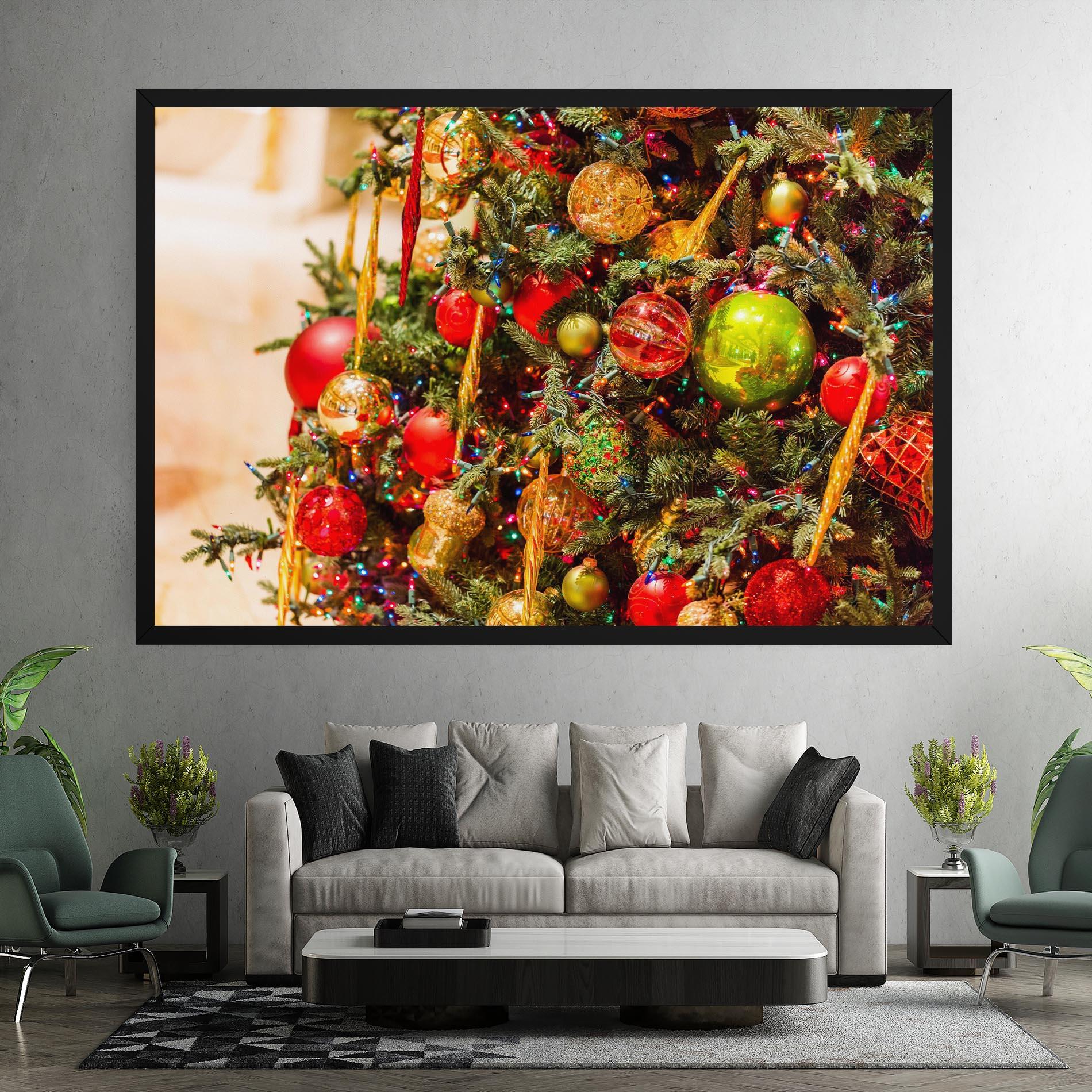 Leinwandbild Multicolor Ornaments mockup 7