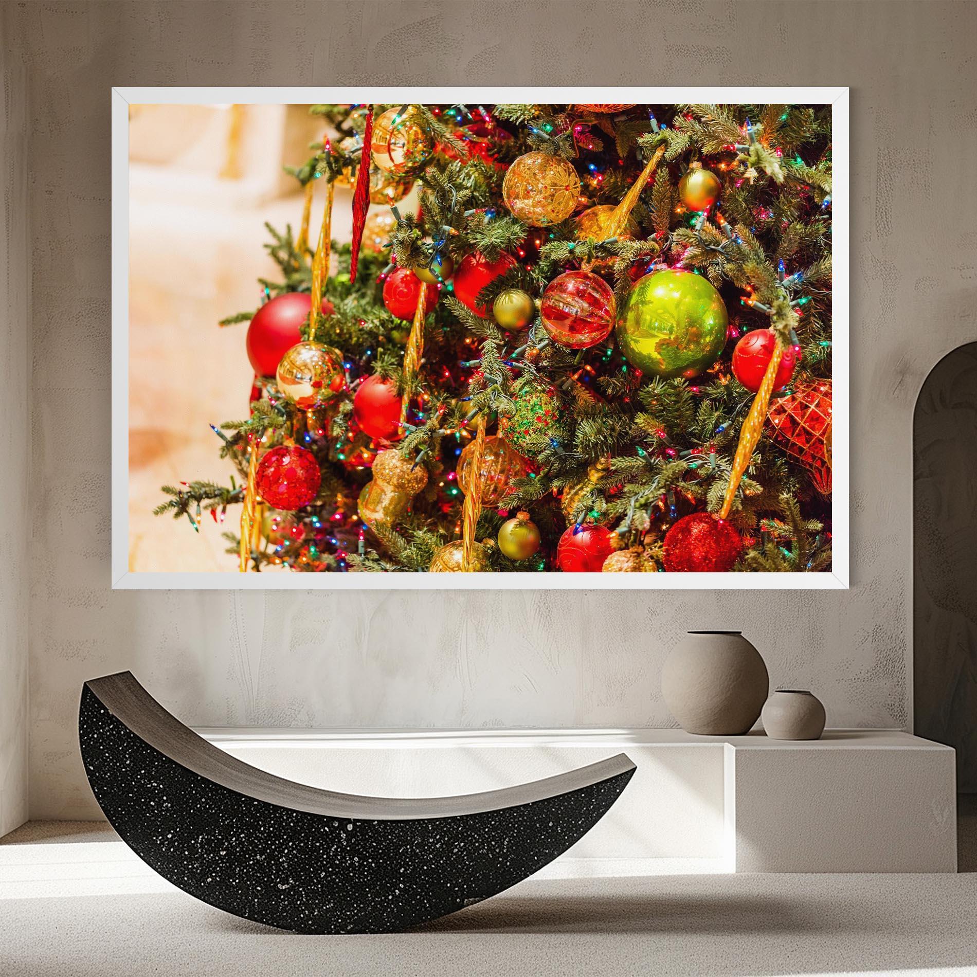 Leinwandbild Multicolor Ornaments mockup 8