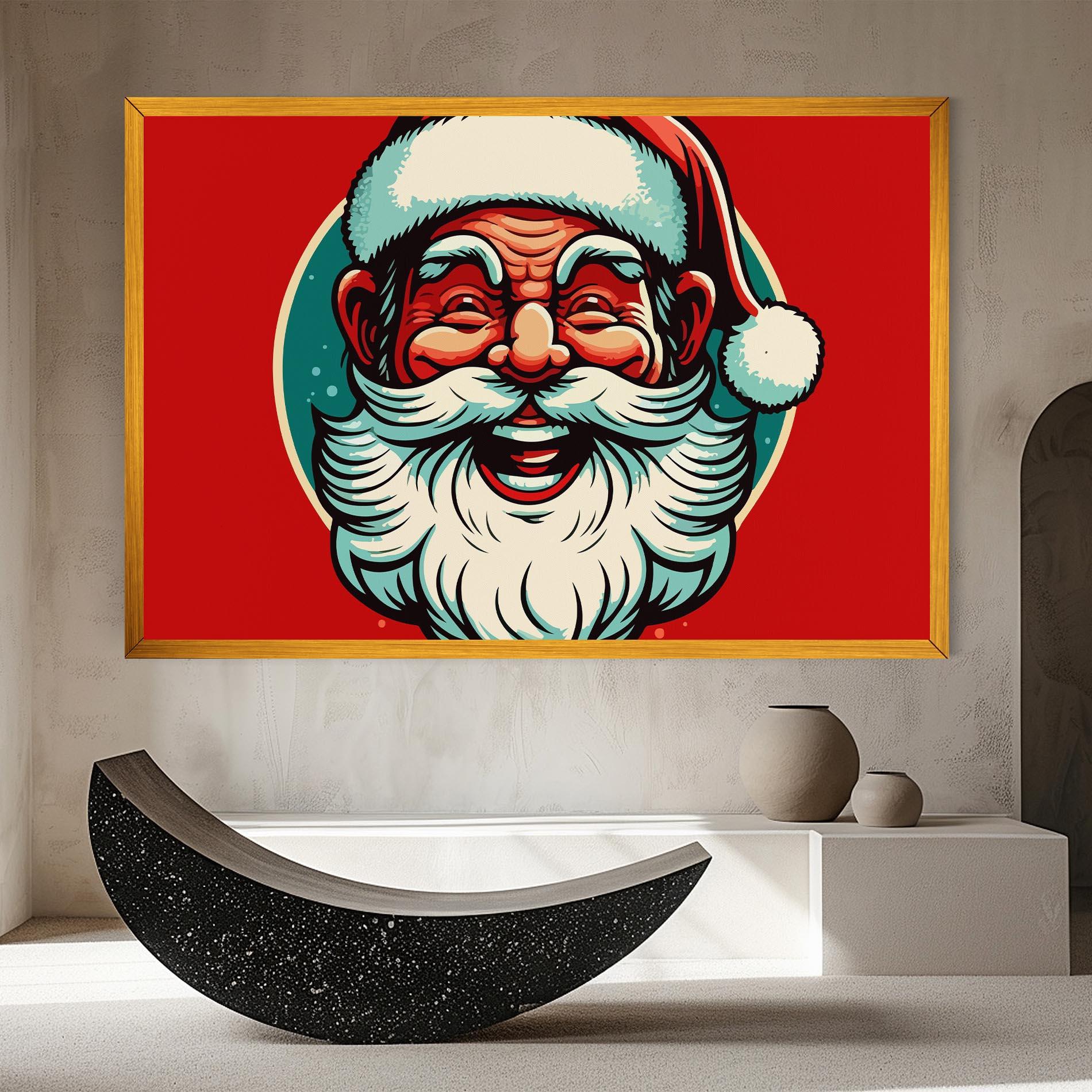 Leinwandbild Crazy Smile mockup 8