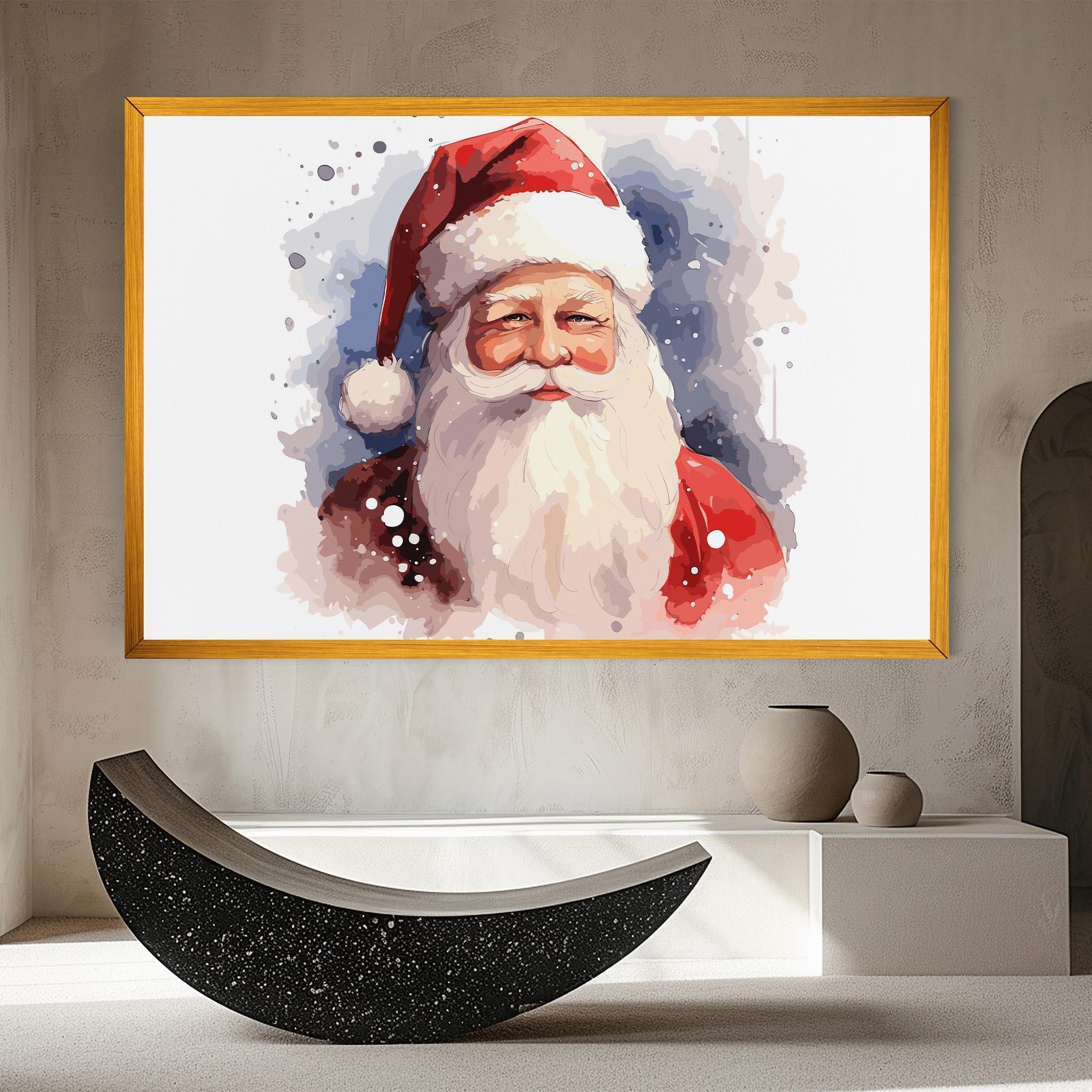 Leinwandbild Cute Santa mockup 8