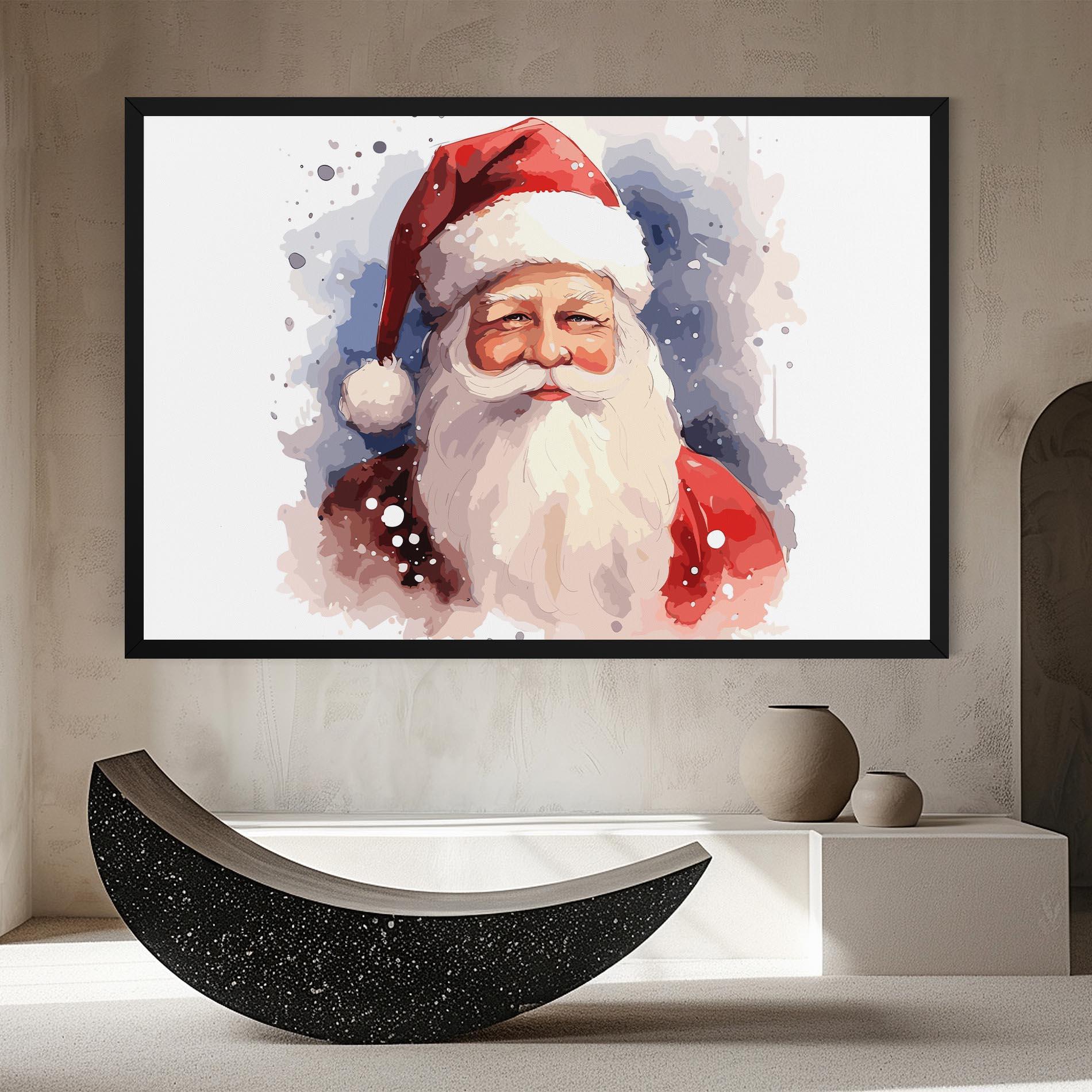 Leinwandbild Cute Santa mockup 8