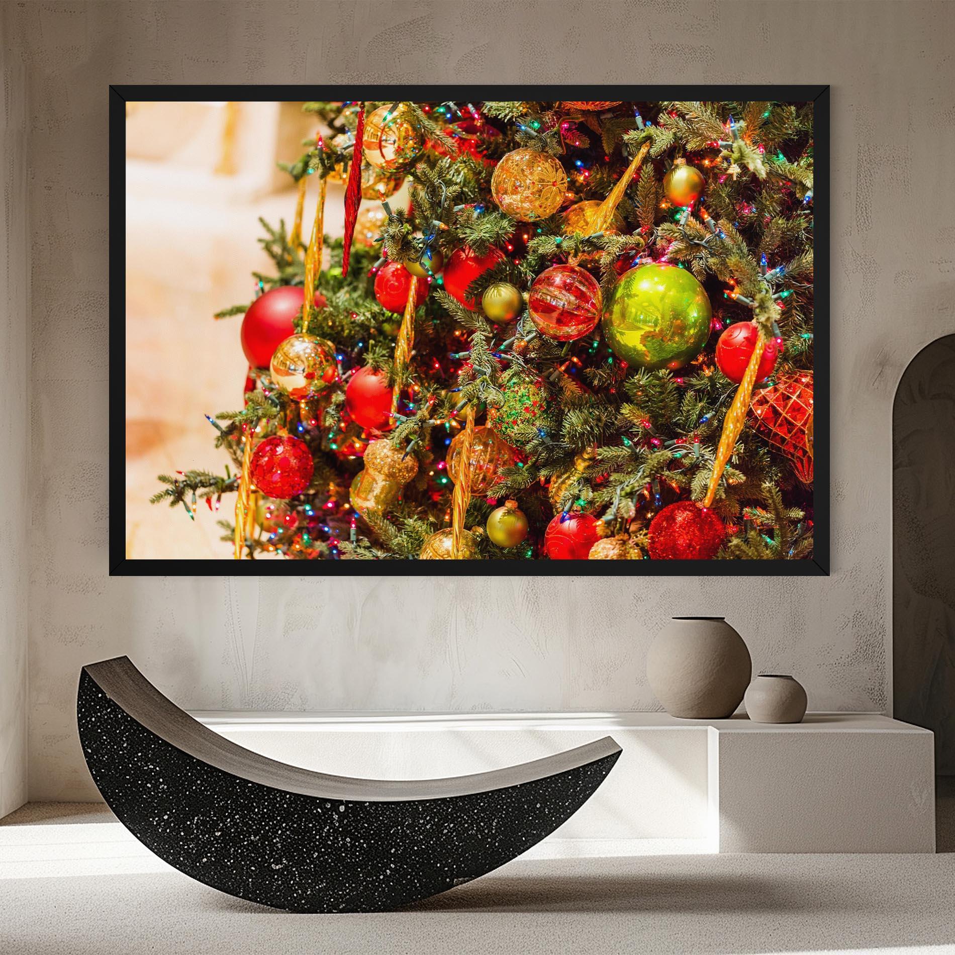 Leinwandbild Multicolor Ornaments mockup 8