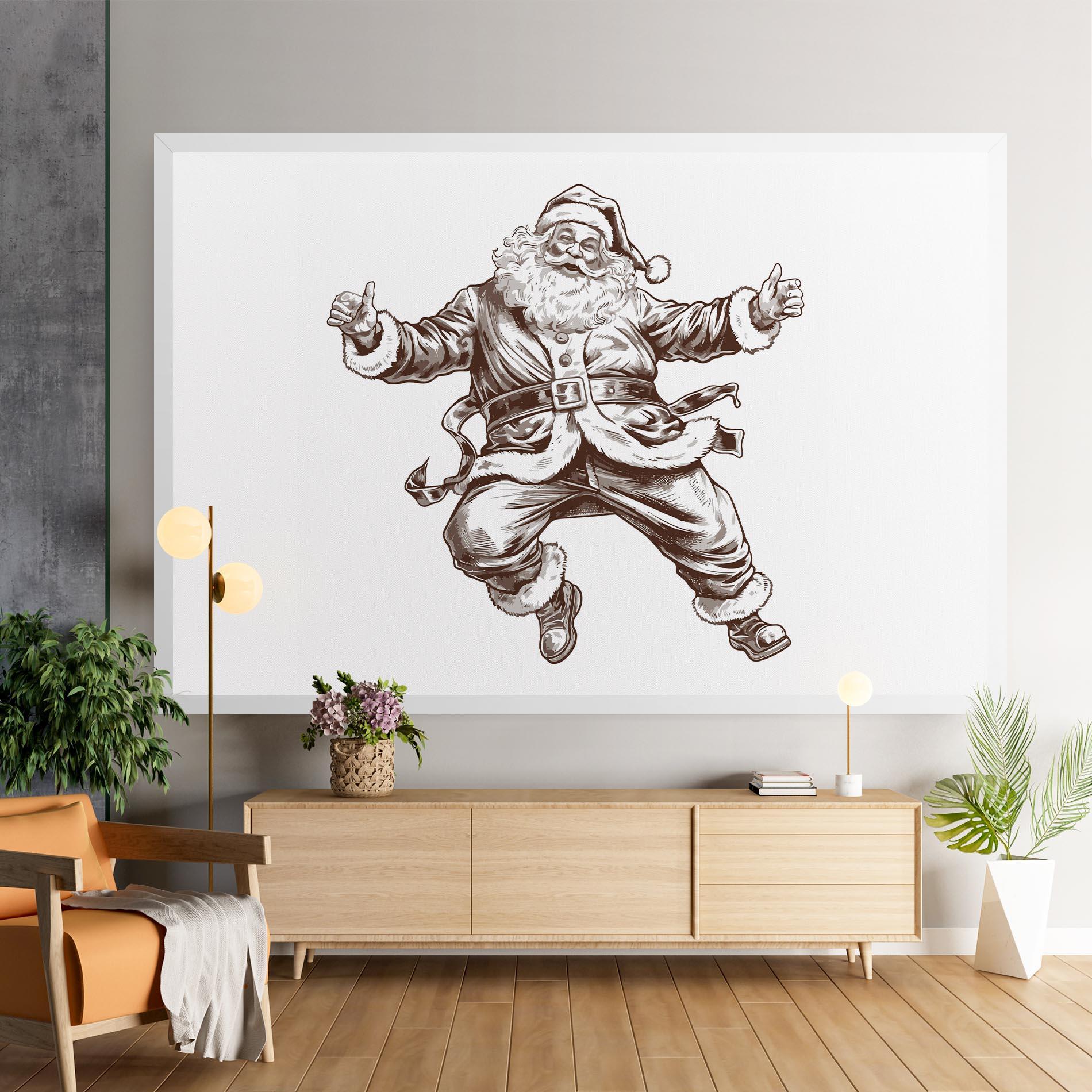 Leinwandbild Santa Ok mockup 9